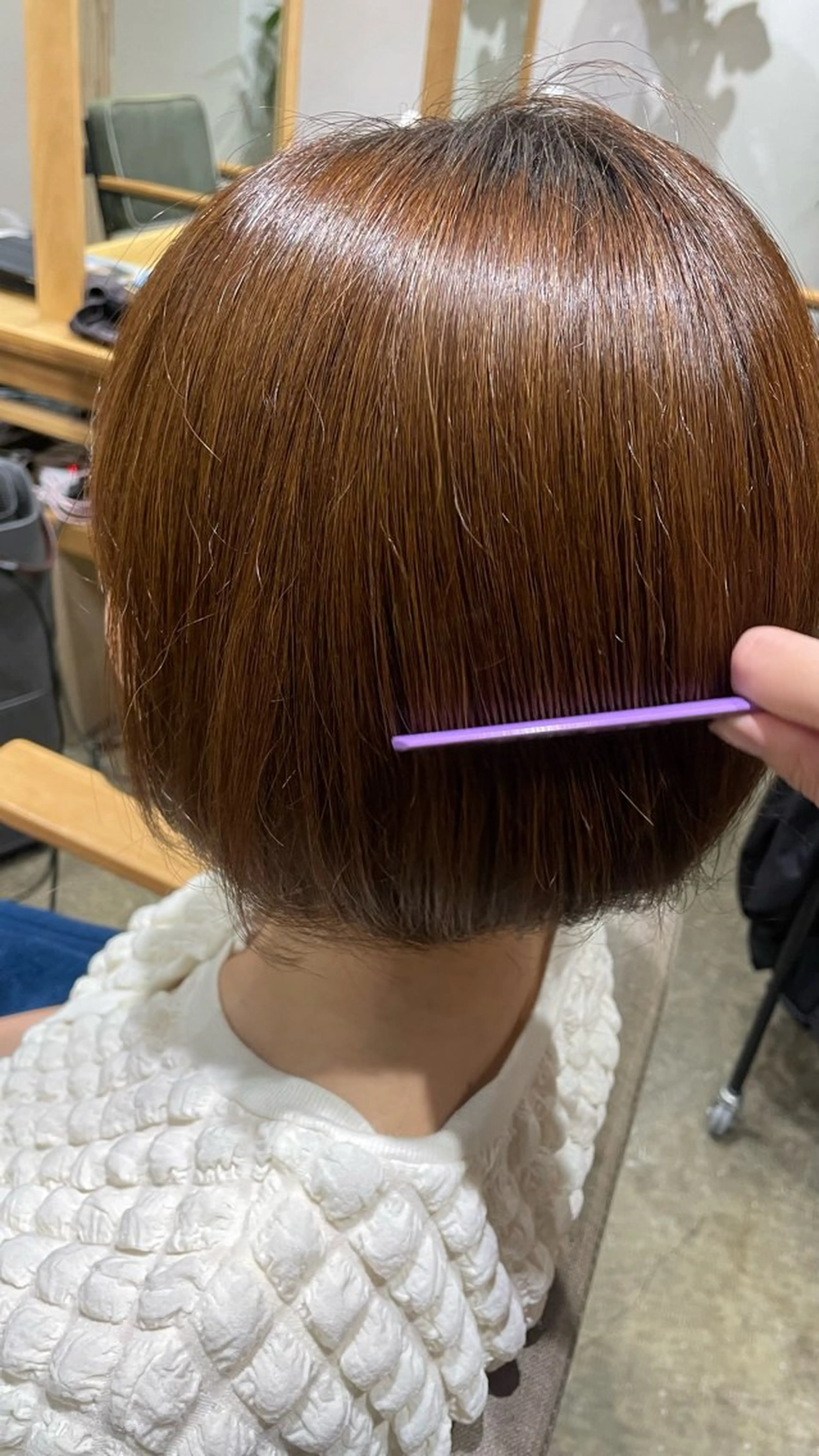 ショート 🖤Keina🖤 大人上品カラー.*˚のヘアスタイル
