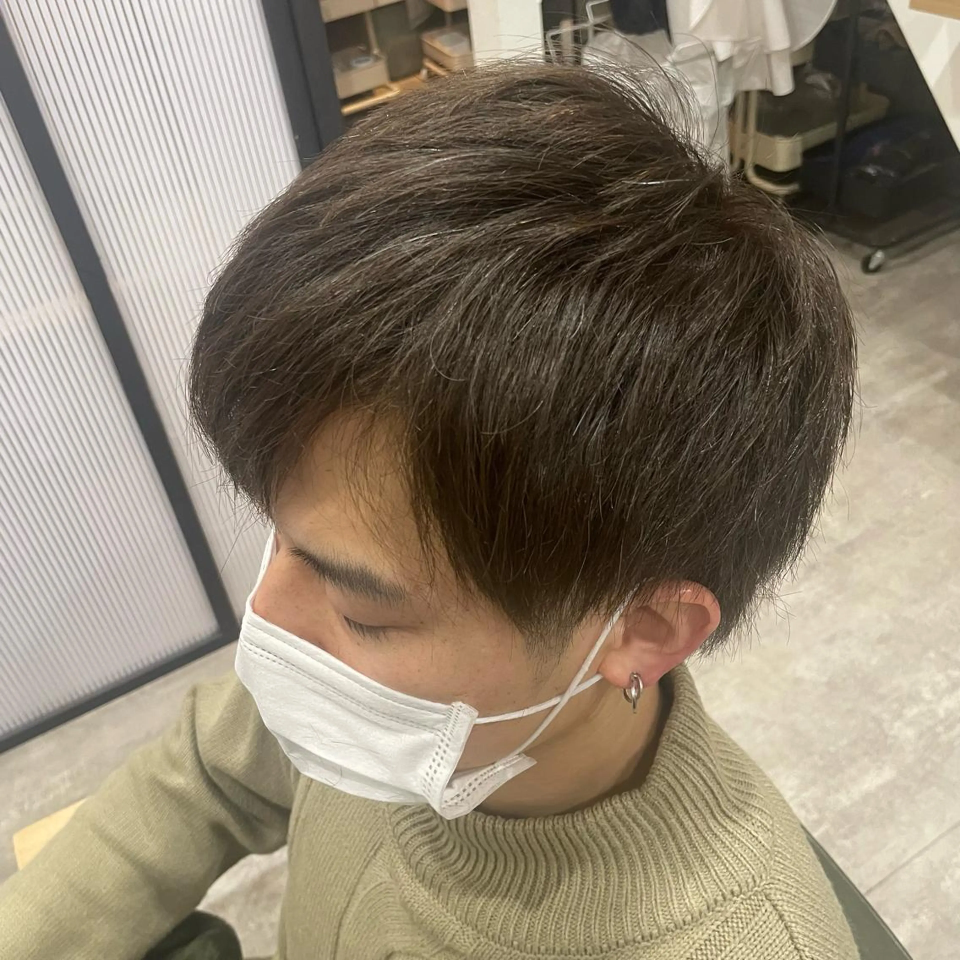 メンズ c& ちはるのヘアスタイル