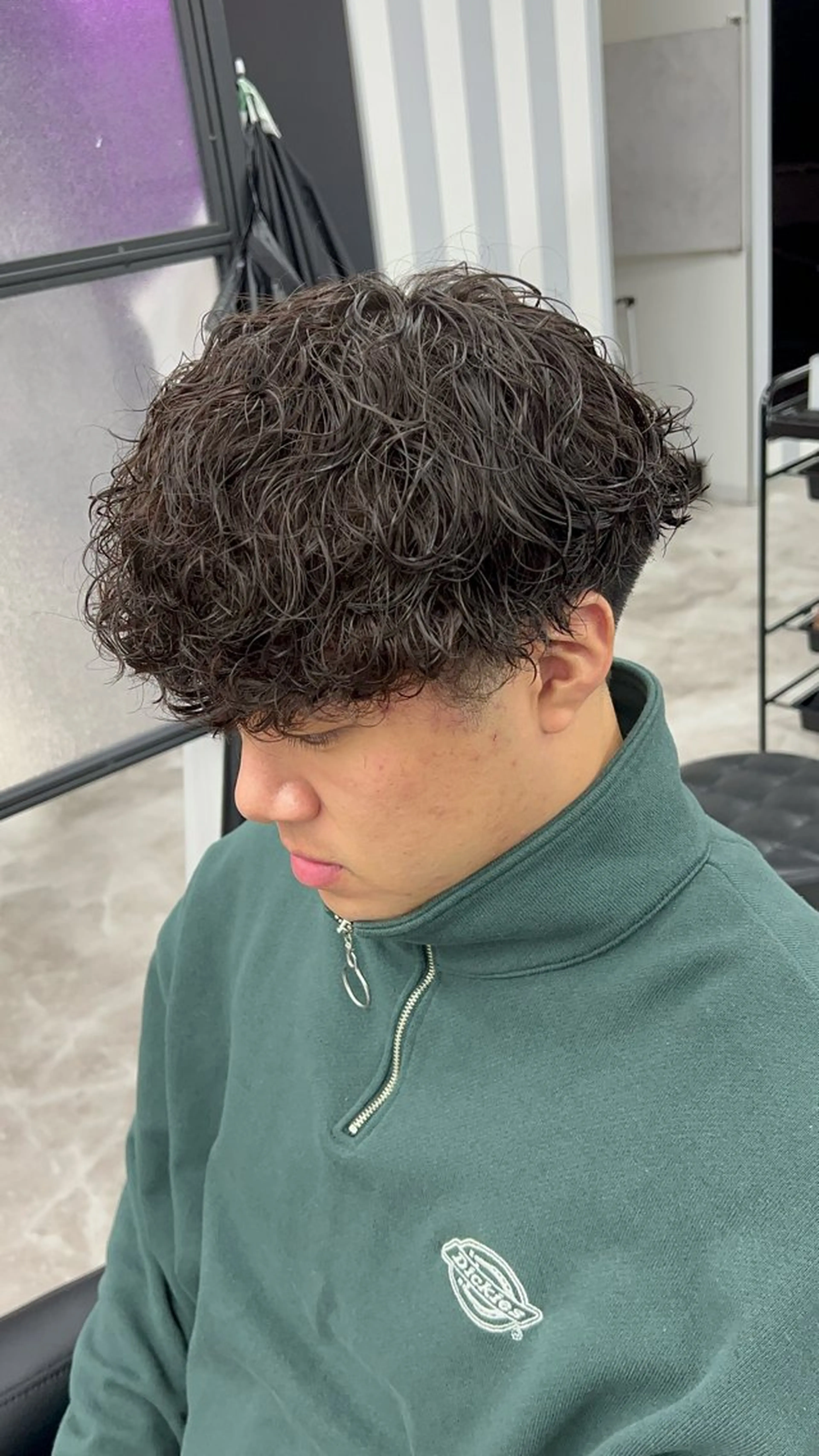 メンズ カット パーマ ✨パーマ×ハイトーン Futo✨のヘアスタイル