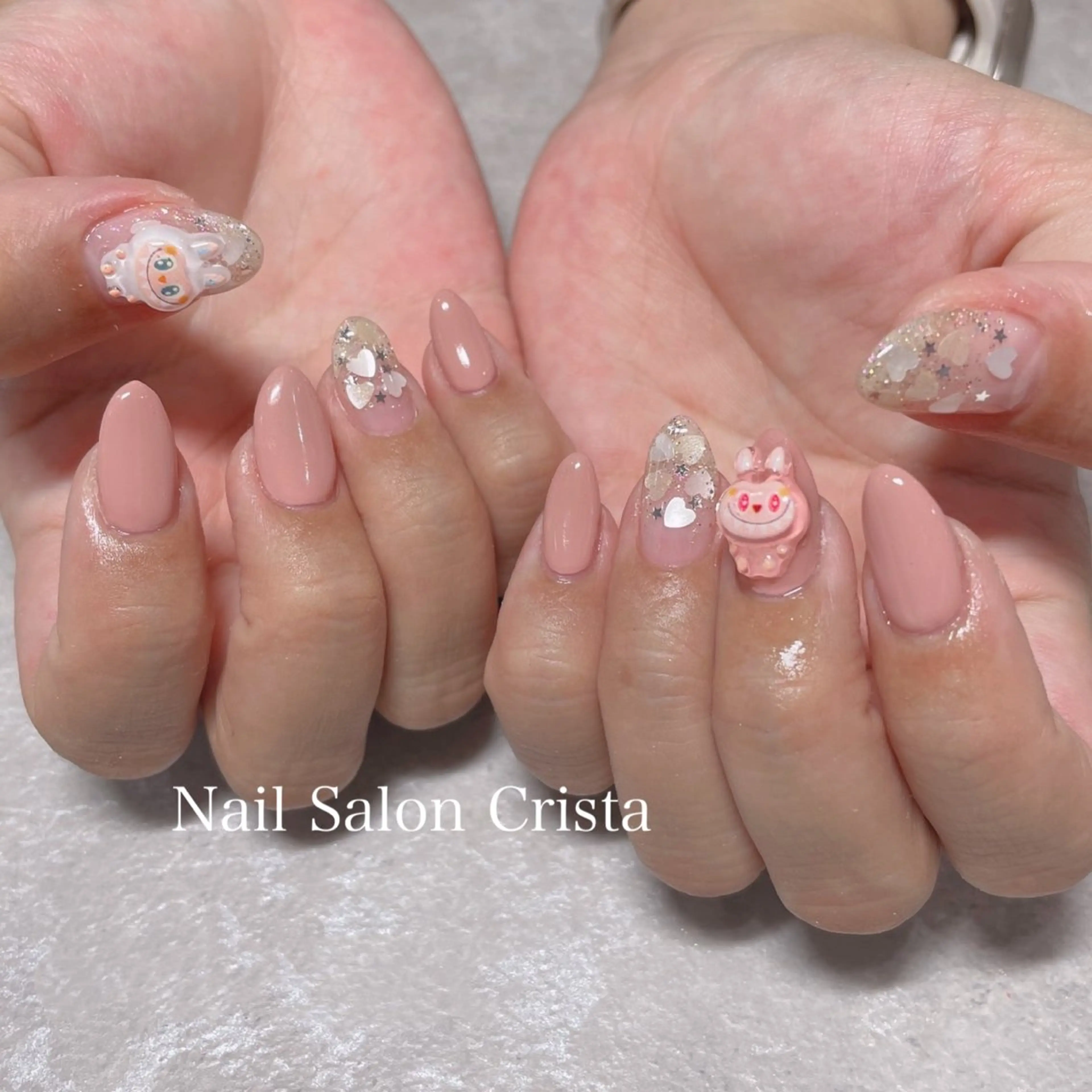 ネイル ジェルネイル パラジェル CRISTA所属・CRISTA MOMOのネイルデザイン