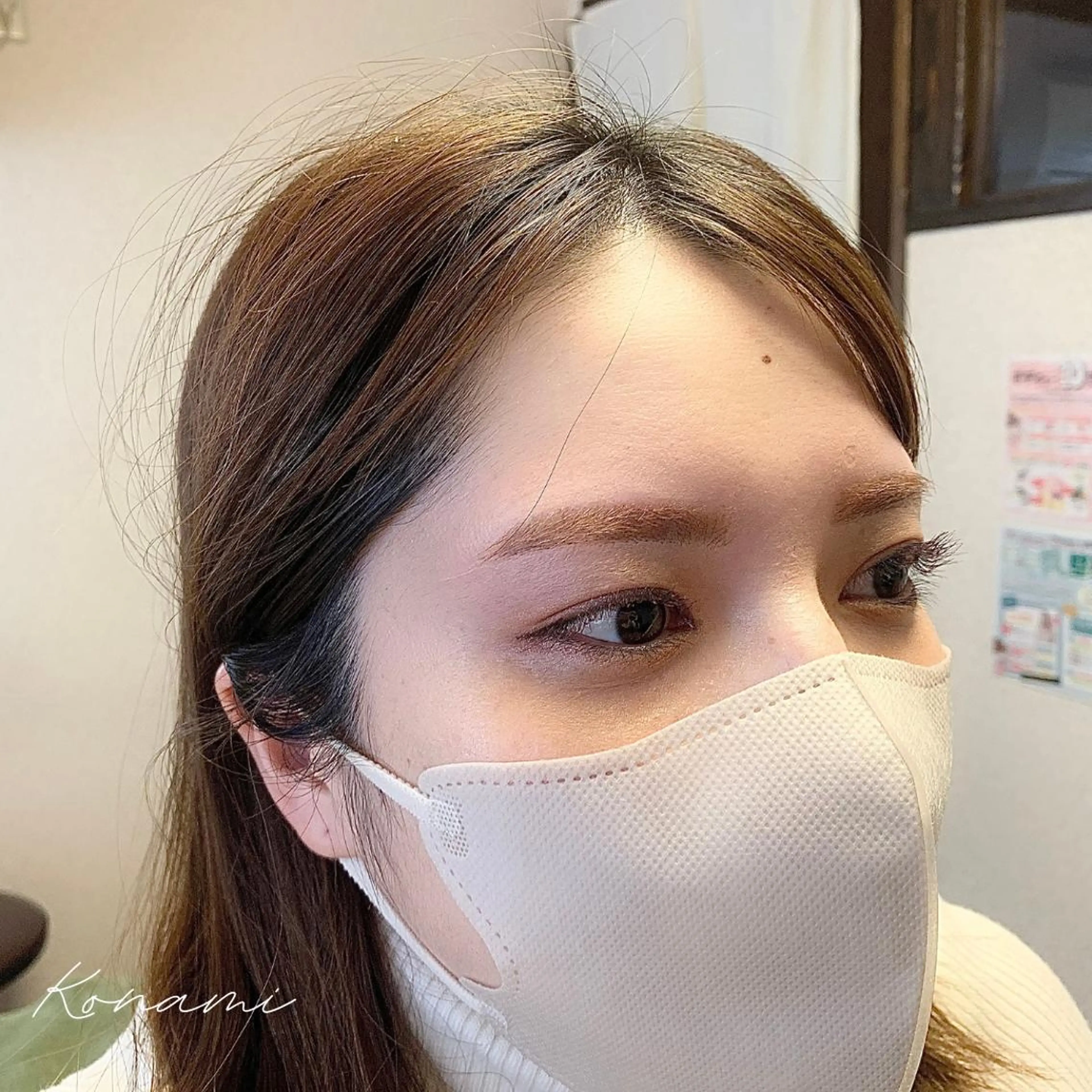 アイブロウ ワックス脱毛 シードリン 府内店 小波の眉毛・アイブロウイメージ