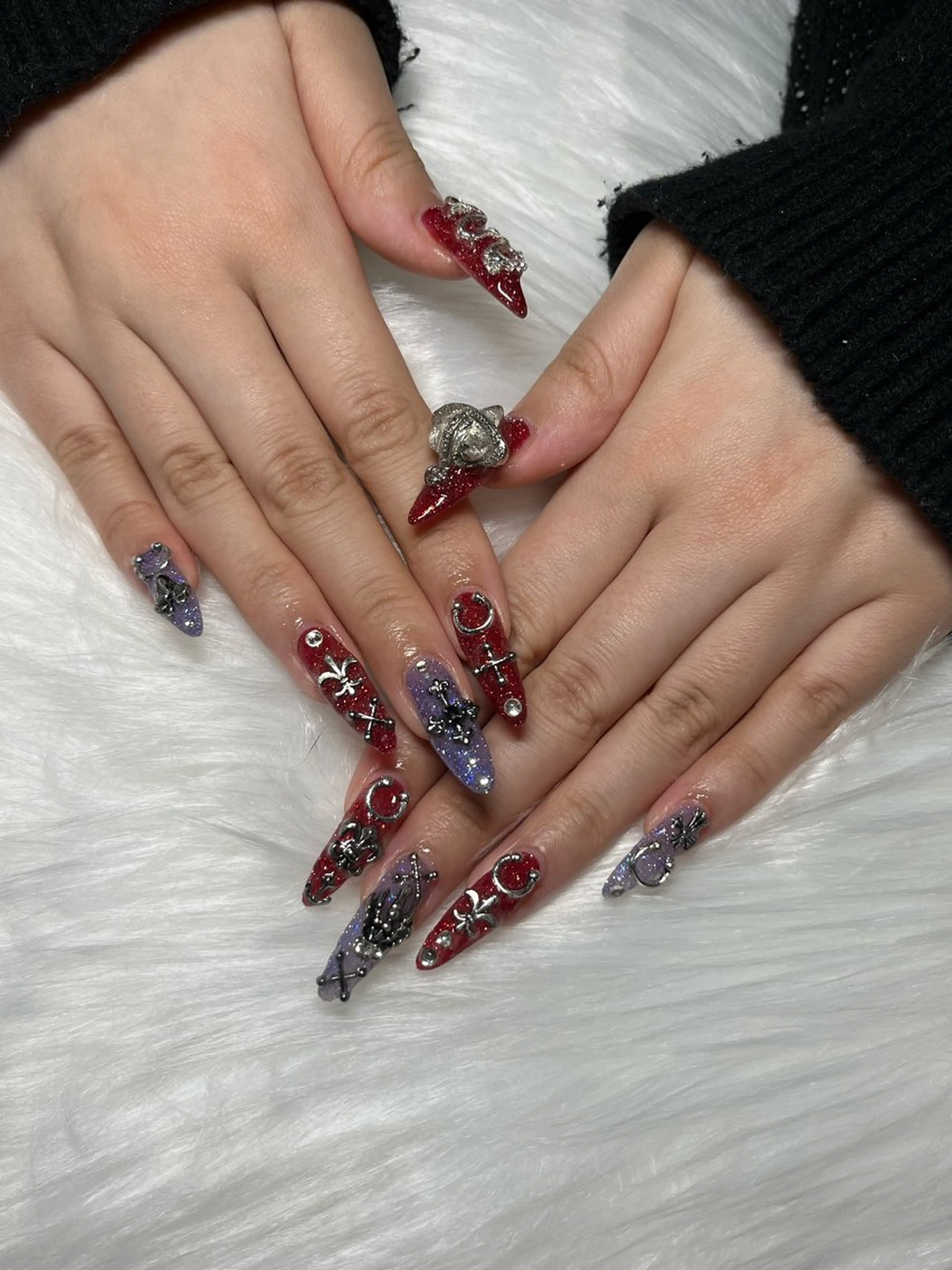 ネイル ハンドネイル MIYA  nail&   eyelash所属・MIYA NAIL シシのネイルデザイン
