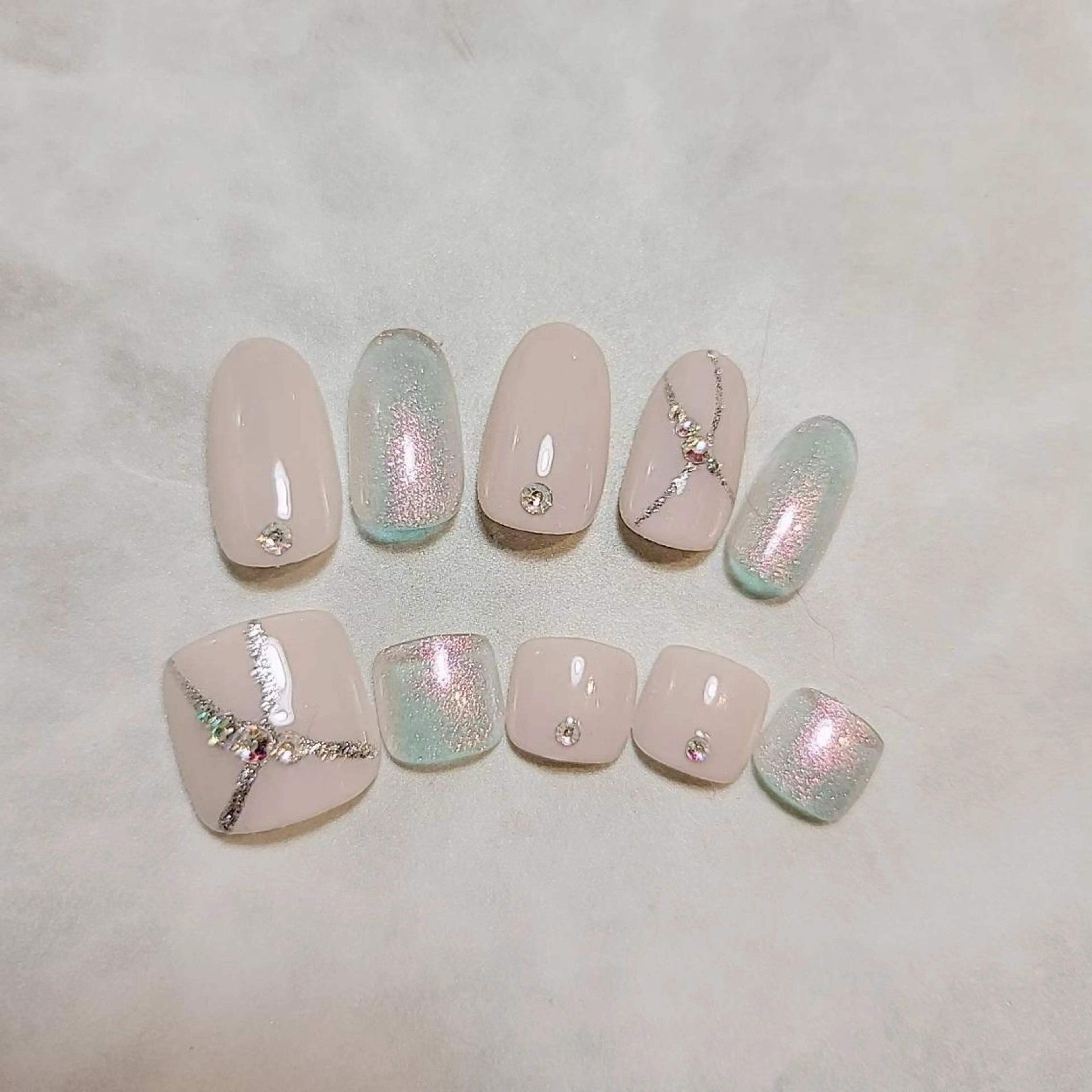 ネイル ハンドネイル Nail salon Purem🐾所属・Nail salon Purem🐾のネイルデザイン