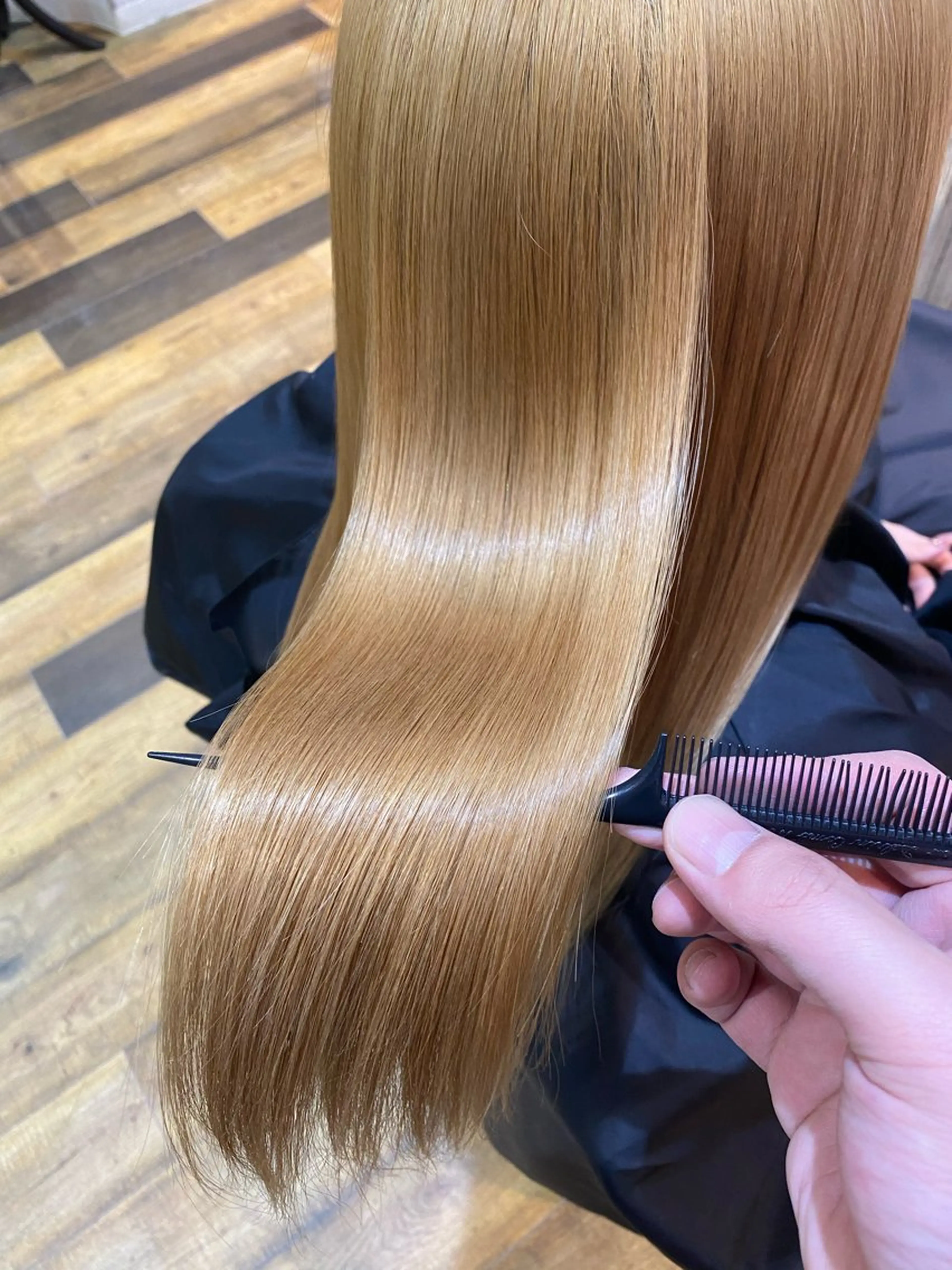 ロング カラー vifkrone所属・心斎橋ダブルカラー ⭐️カラー　タカヤマのヘアスタイル