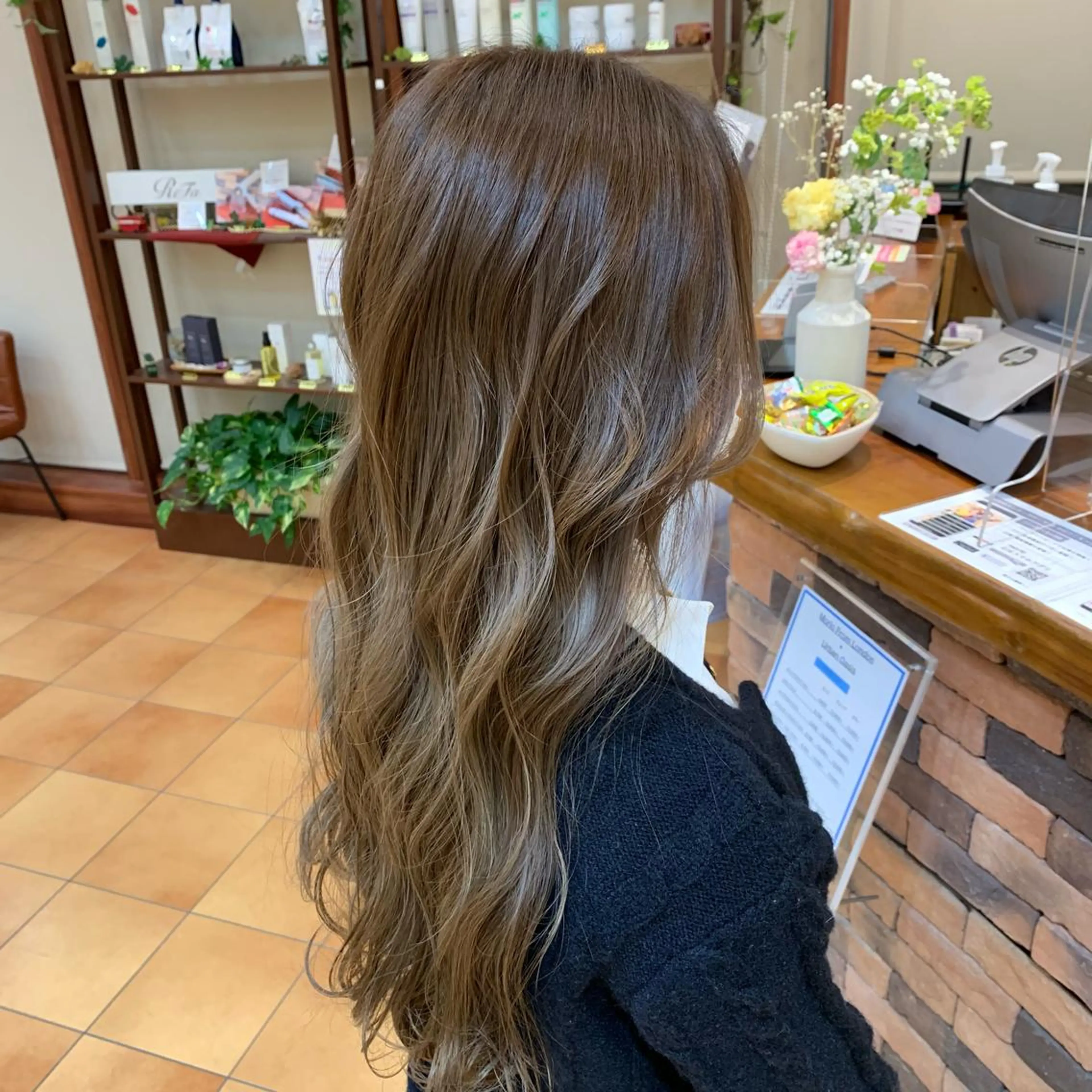 ロング カラー 安齋 大樹 /くびれショートのヘアスタイル