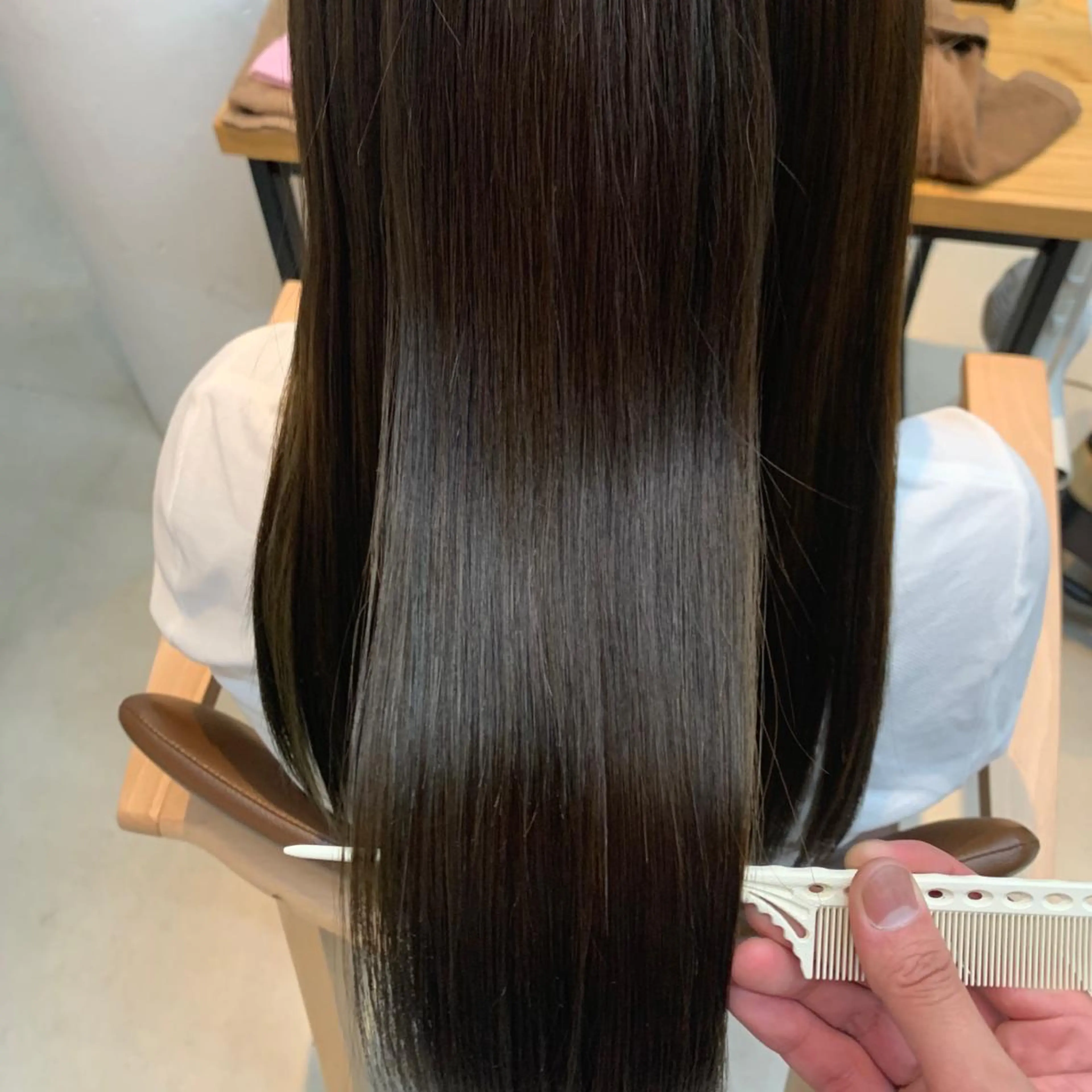 ロング 髪質改善 トリートメント mee.urawa所属・似合わせショート×透 明感/やじまたかしのヘアスタイル