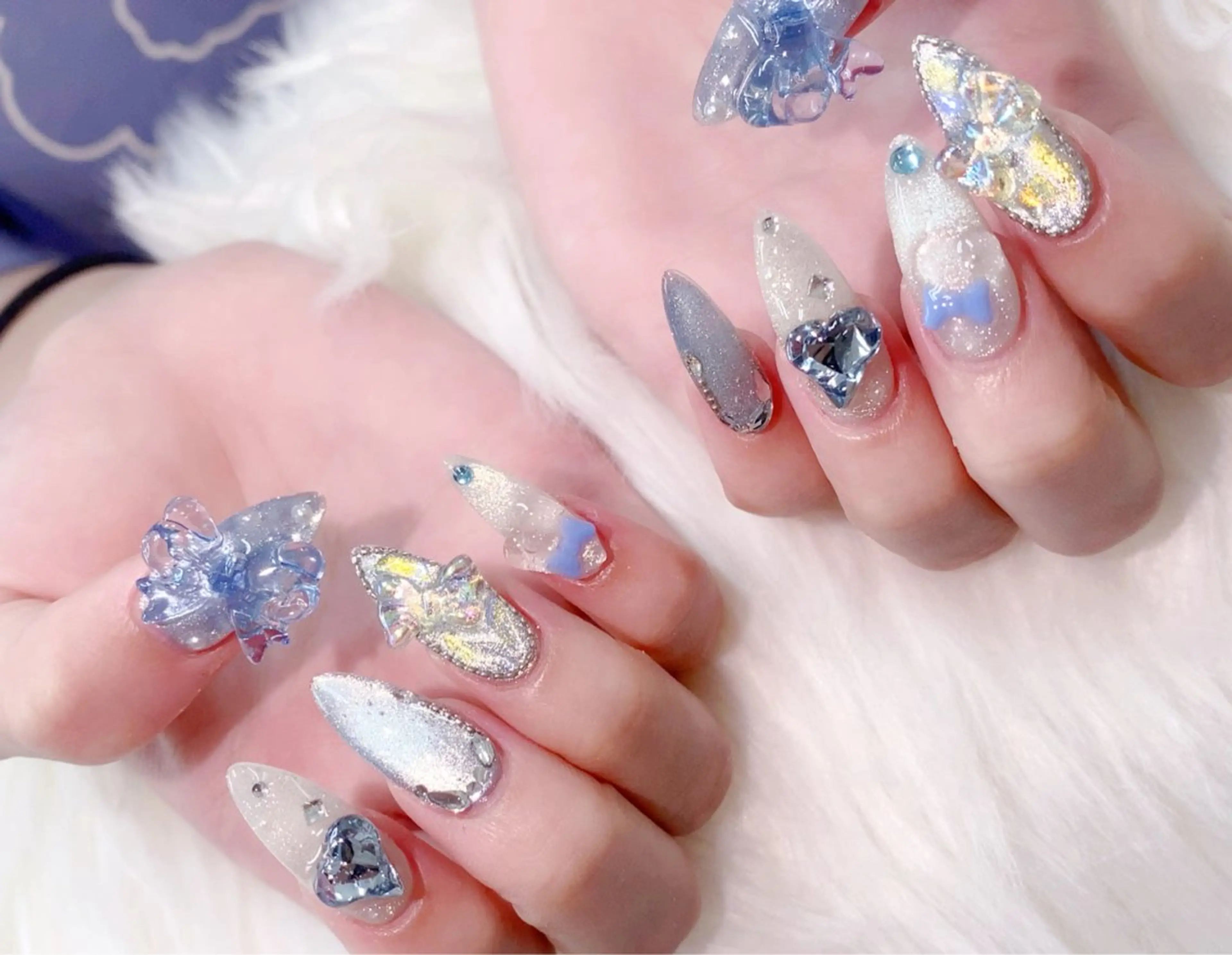 ネイル フットネイル フレンチネイル ジェルネイル 韓国ネイル ニュアンスネイル ハンドネイル mika chanのネイルデザイン
