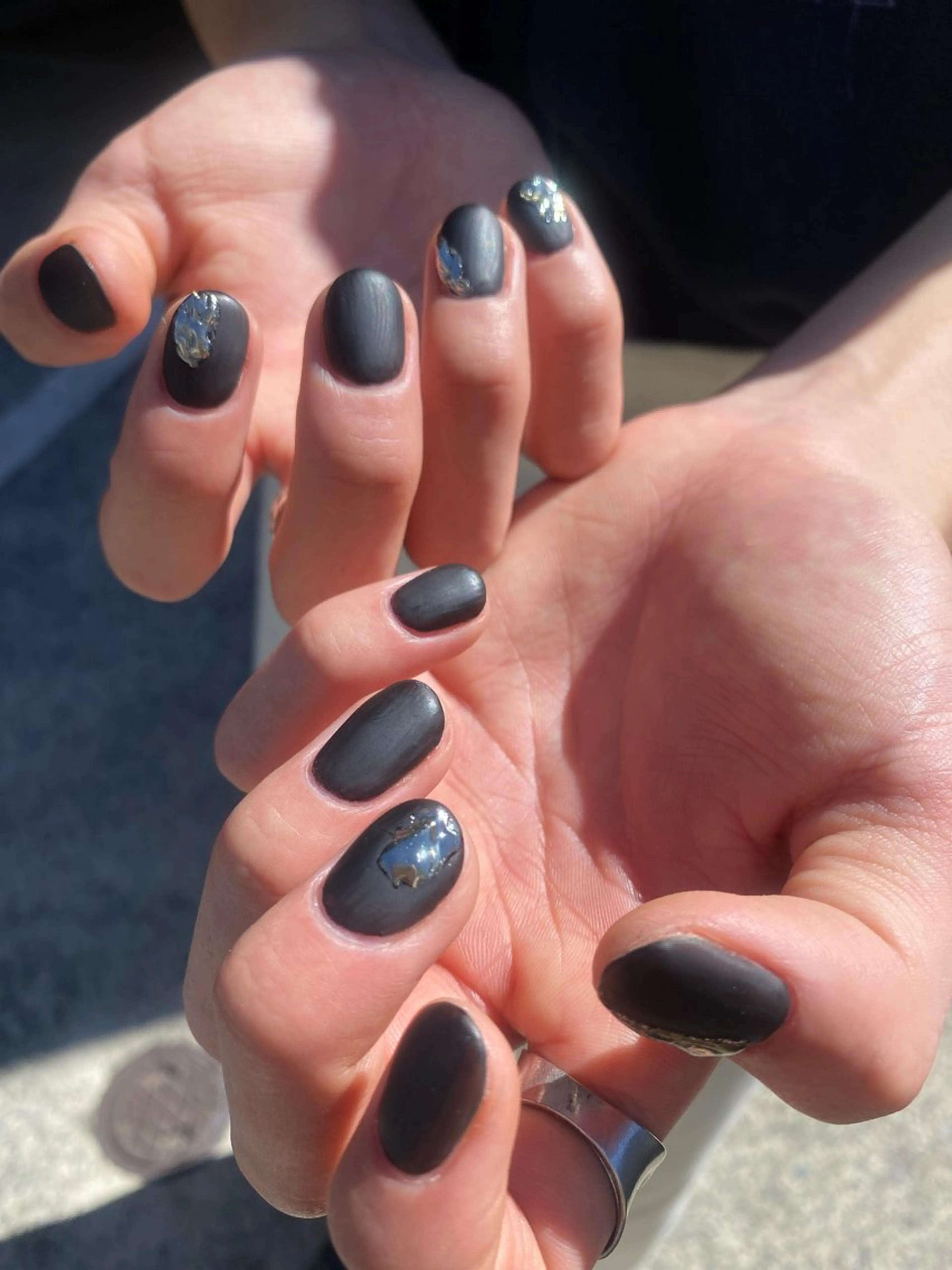 メンズ ネイル akari✨ 韓国風、メンズネイルのネイルデザイン