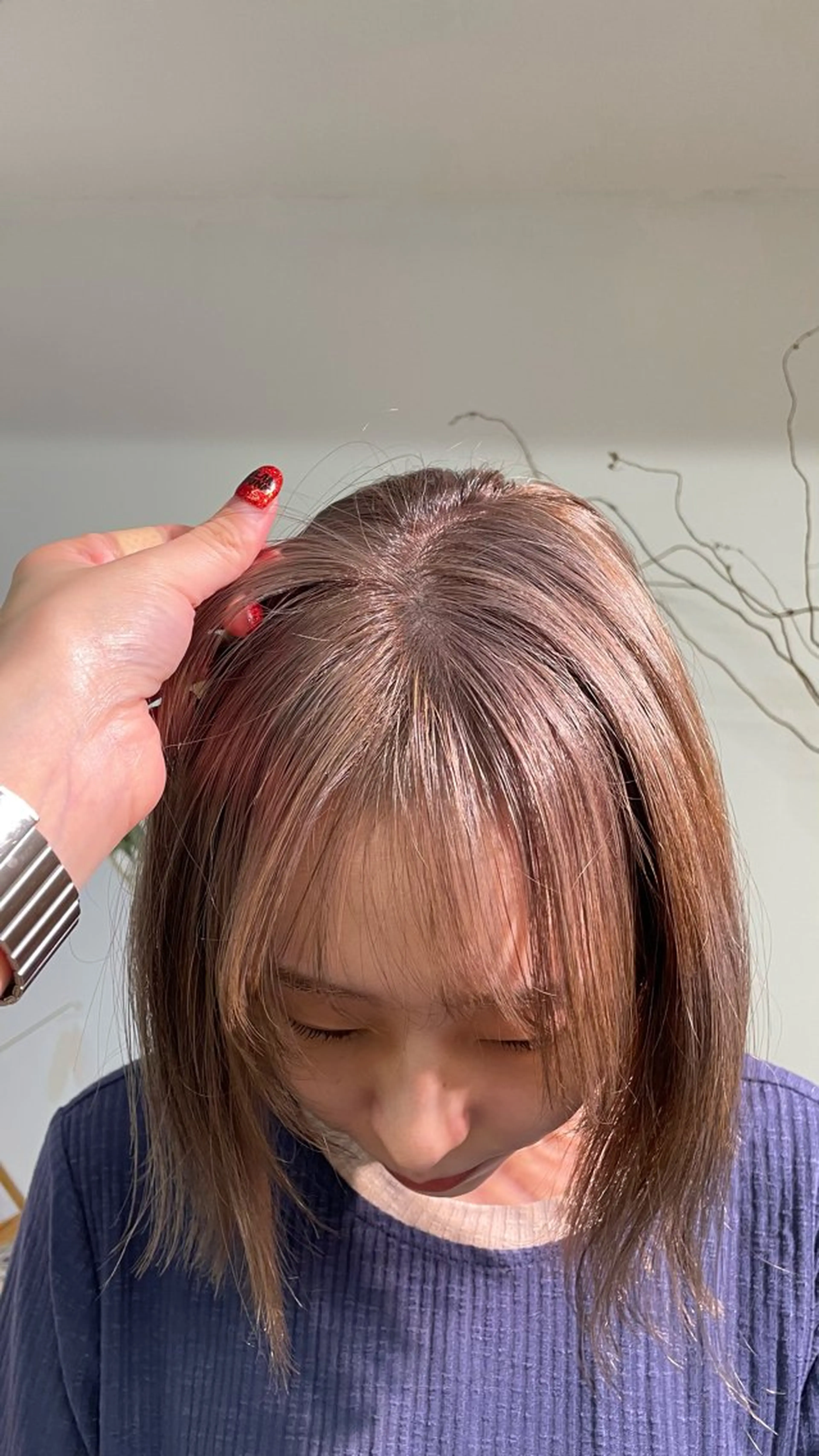 ショート カラー グレージュ ヘアカラー Seeknext // Rukaのヘアスタイル