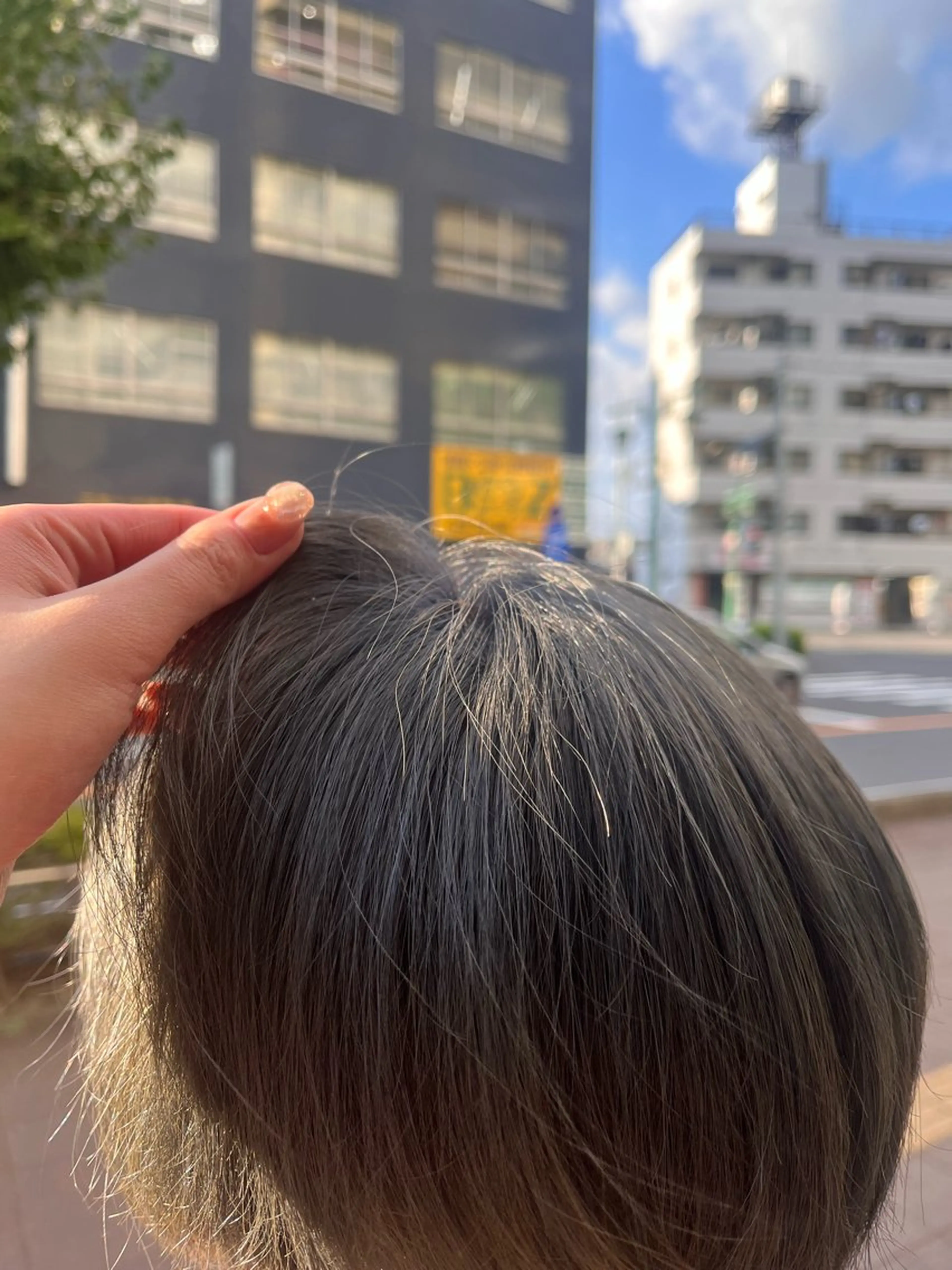 カラー 透明感カラー ダブルカラー ヘアカラー なかやま みおのヘアスタイル