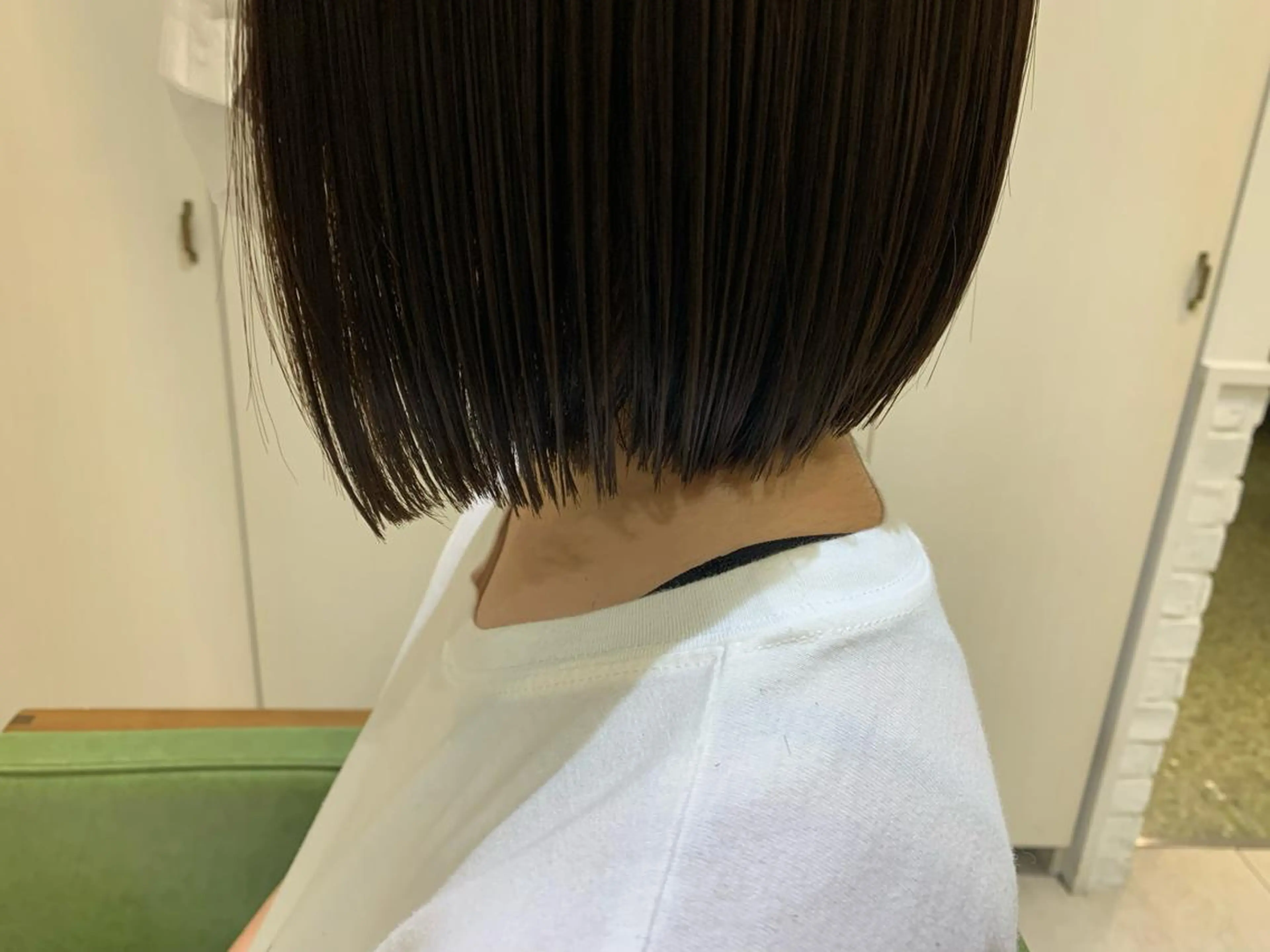 ショート 切りっぱなしボブ ボブ 高橋友里亜 /フリーランスのヘアスタイル