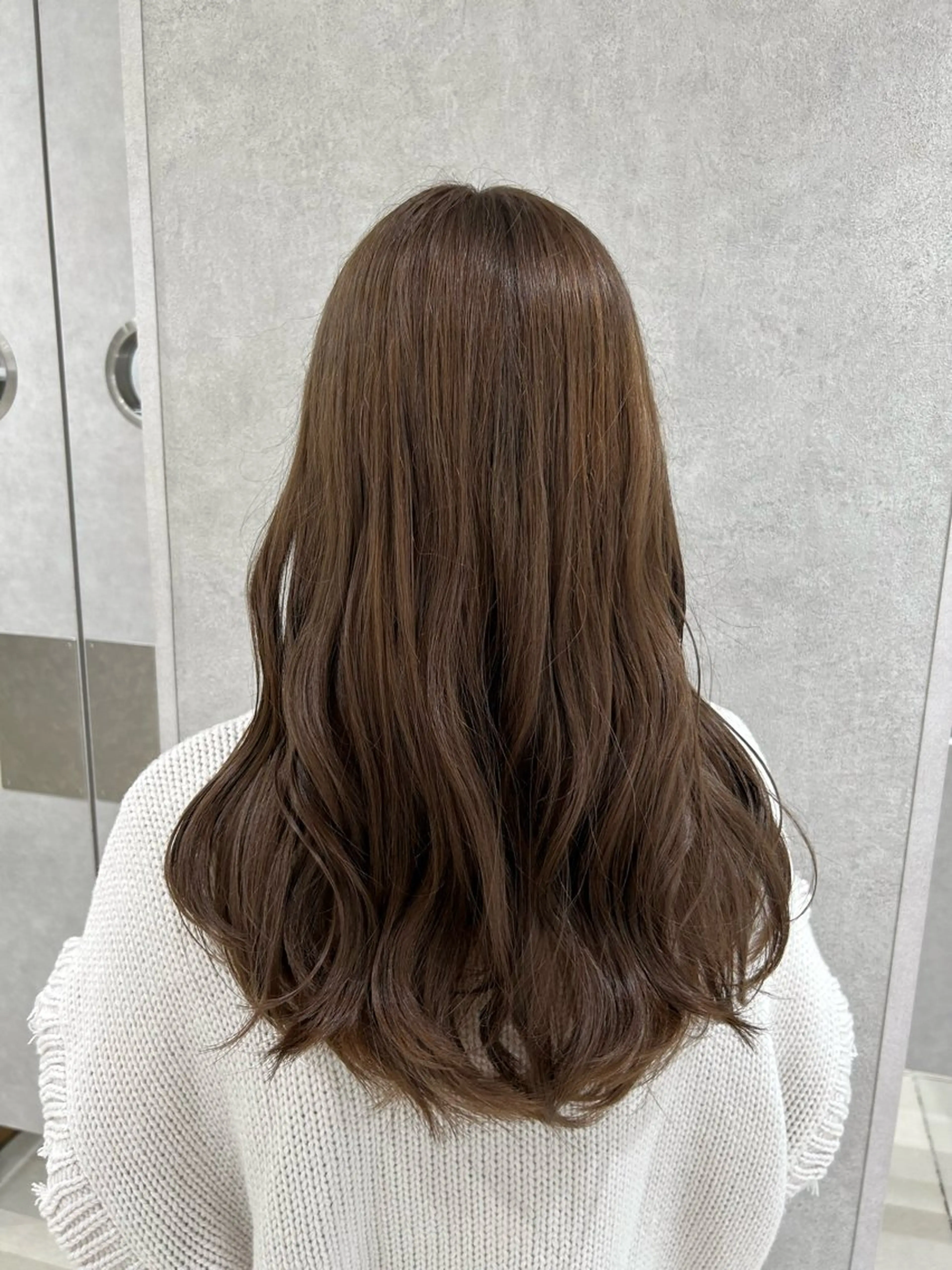 ロング 韓国ヘアカラー/ 室岡　咲希のヘアスタイル
