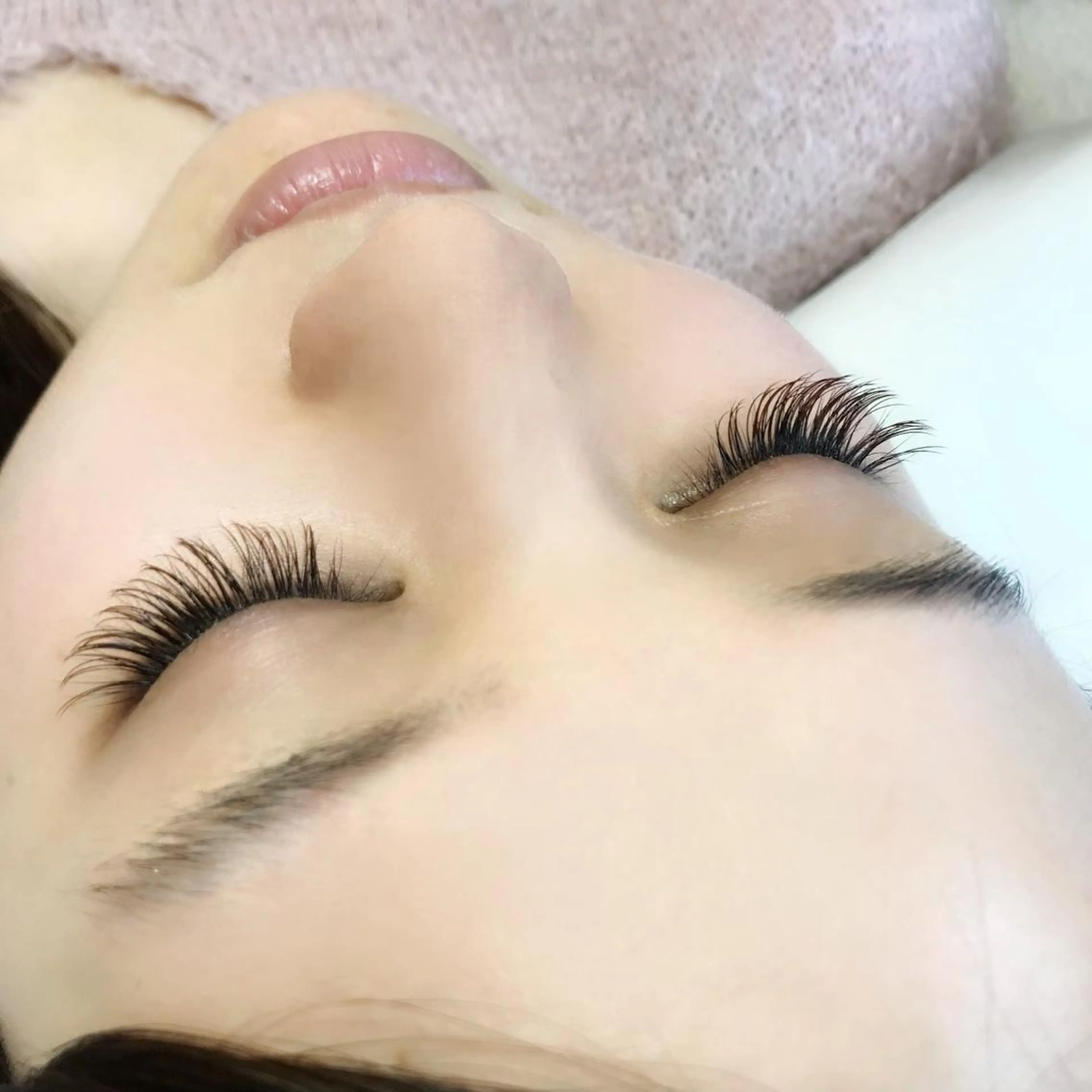 マツエク・マツパ Cカール カラーマツエク 目尻長め francesca eyelash所属・中島 顕子のマツエク・マツパデザイン