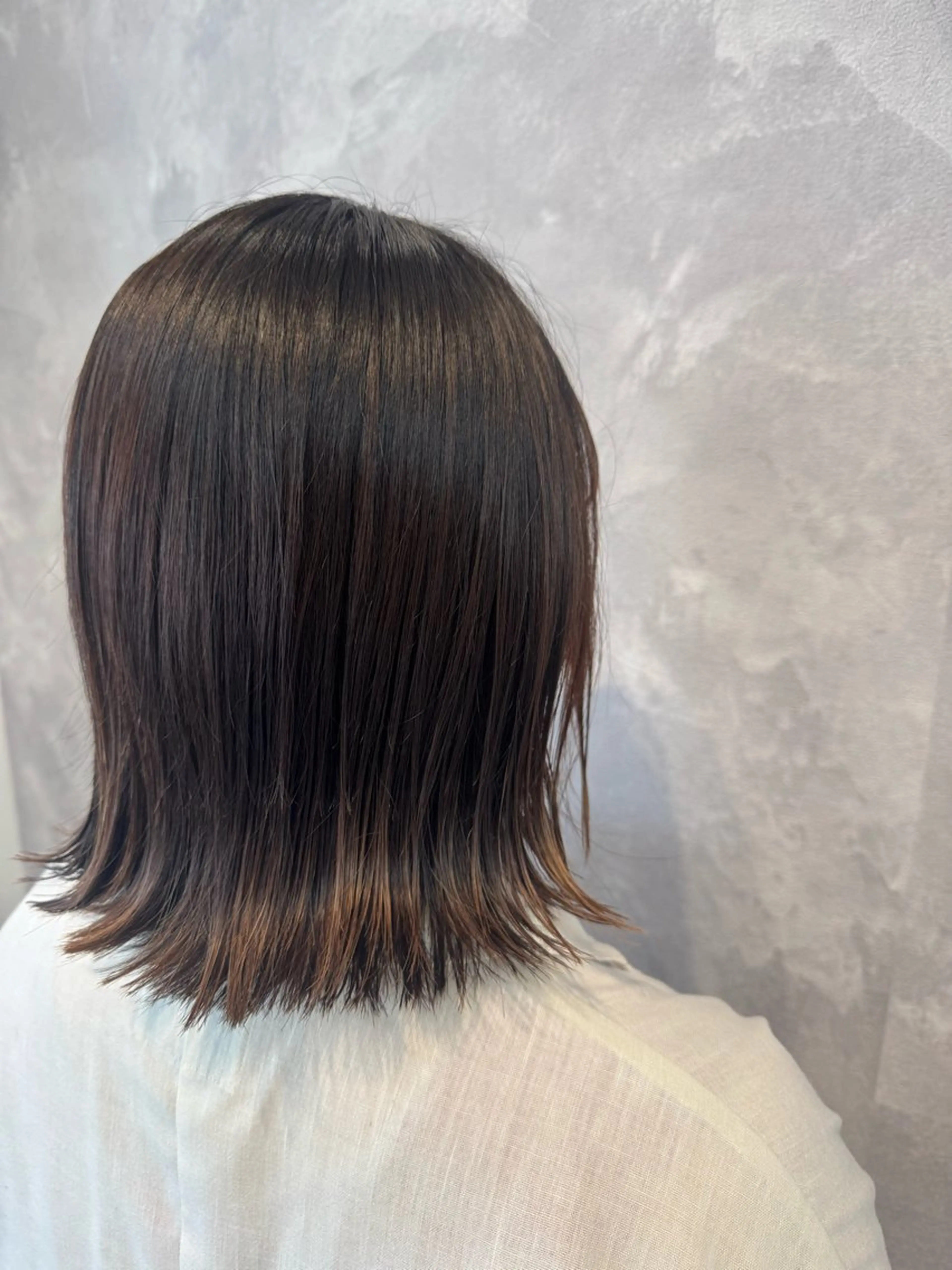 ミディアム カット lepo　hair&eye川越店所属・ヒヨシ ルナのヘアスタイル