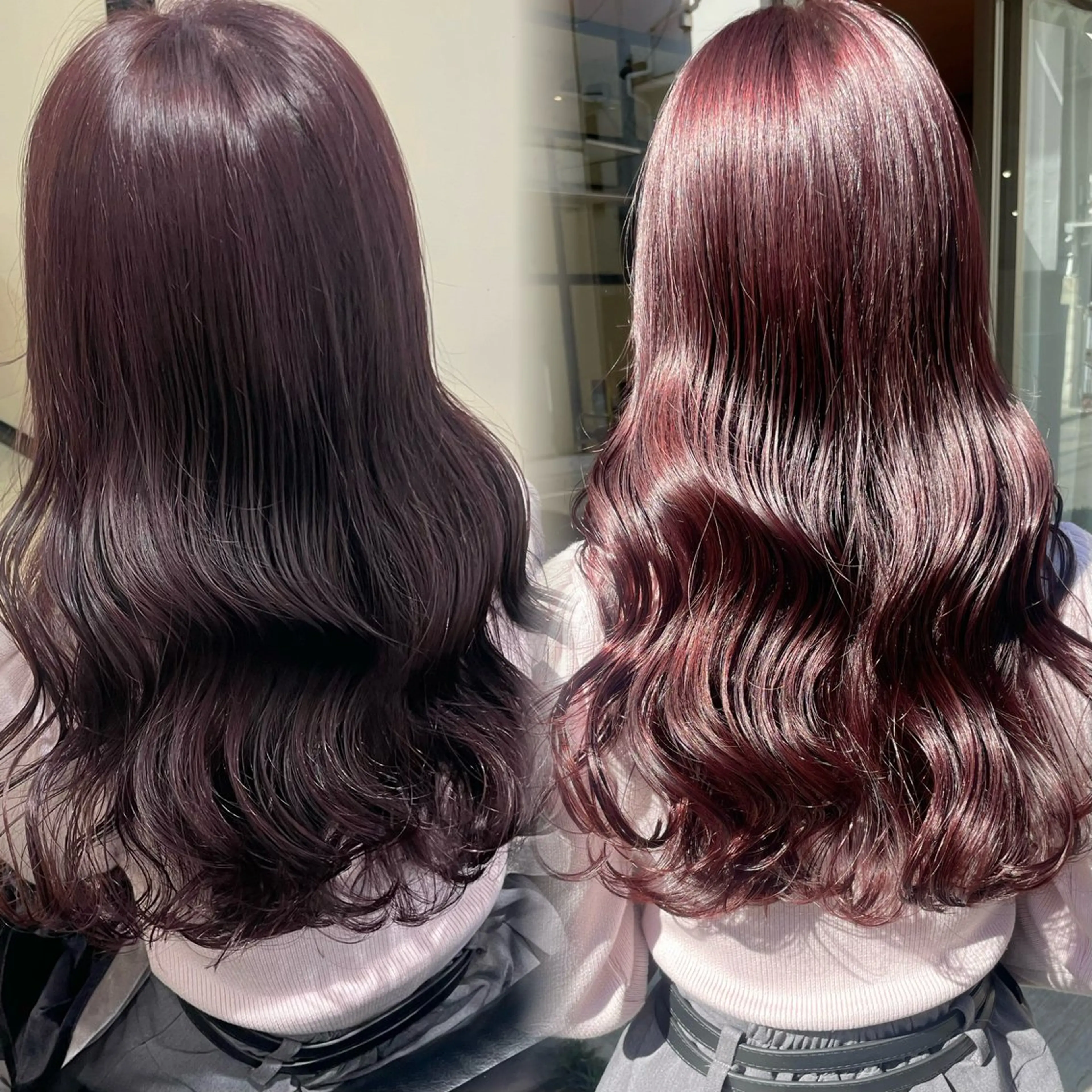 ロング カラー カット ヘアカラー トリートメント kana ブリーチなしカラー✨のヘアスタイル