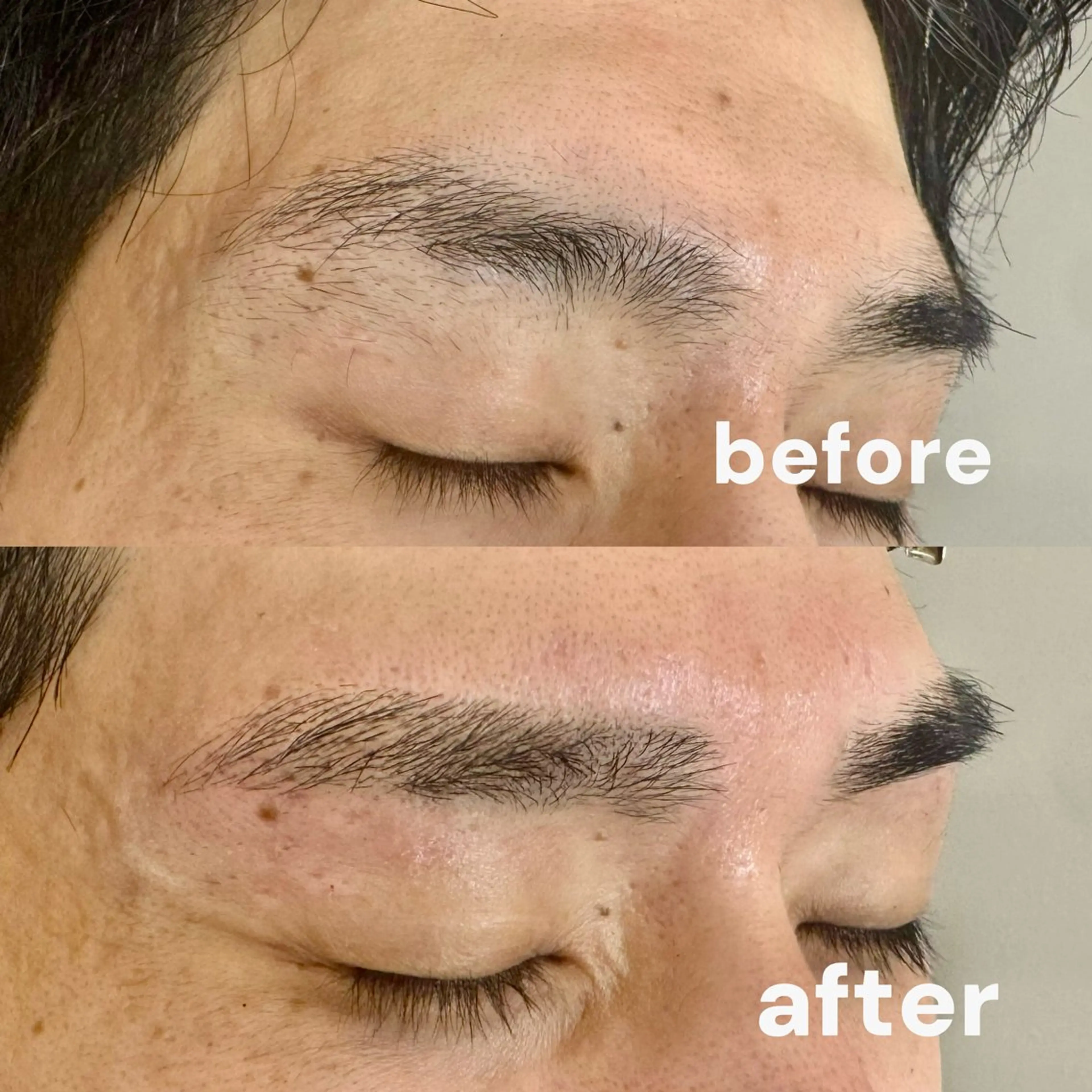 メンズ アイブロウ ワックス脱毛 眉カット その他(アイブロウ) GO TODAY シェアサロン 銀座Eclara所属・銀座/アイリスト misakiの眉毛・アイブロウイメージ