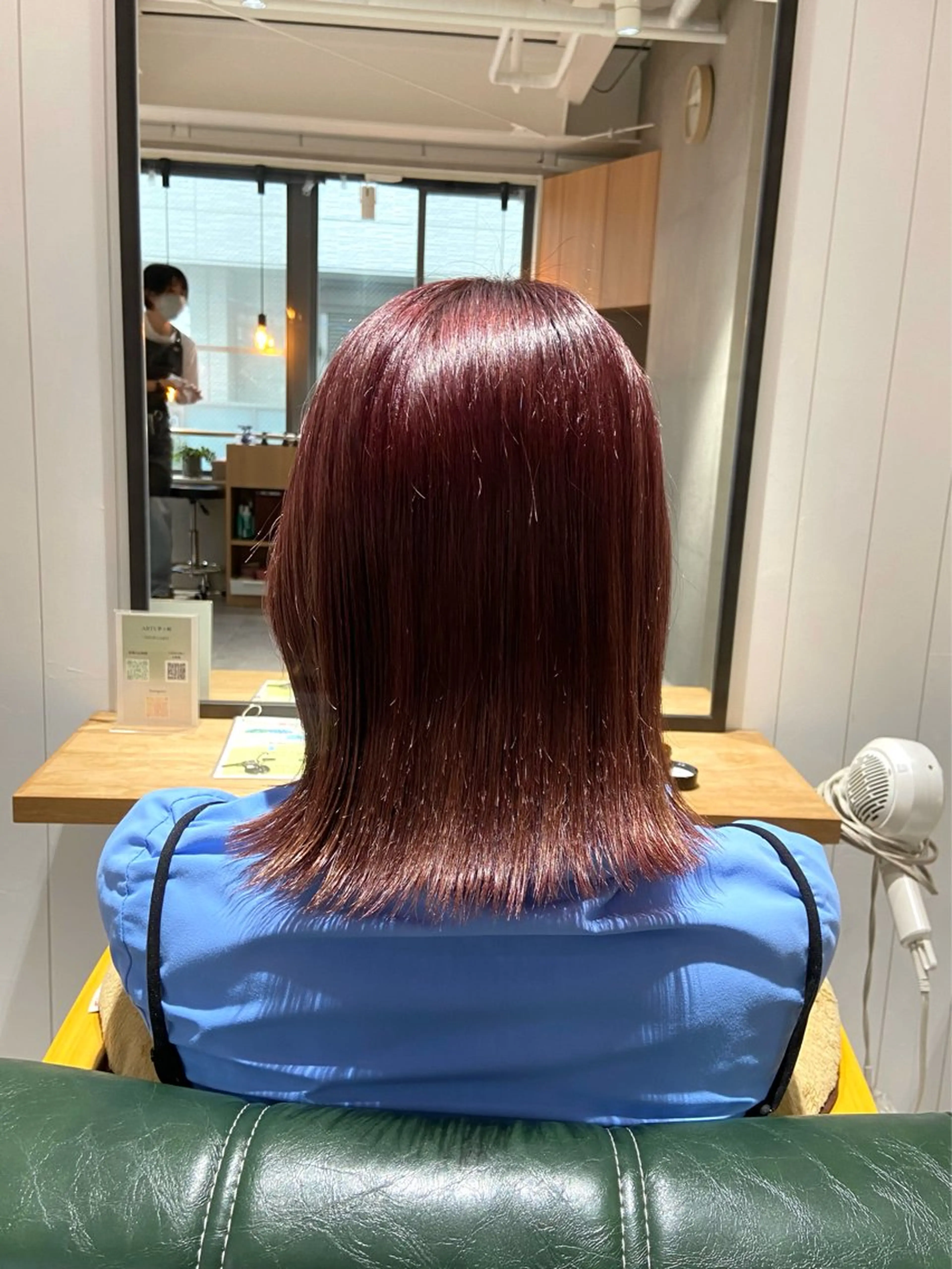 ミディアム 髪質改善/オオイシ ナツミのヘアスタイル
