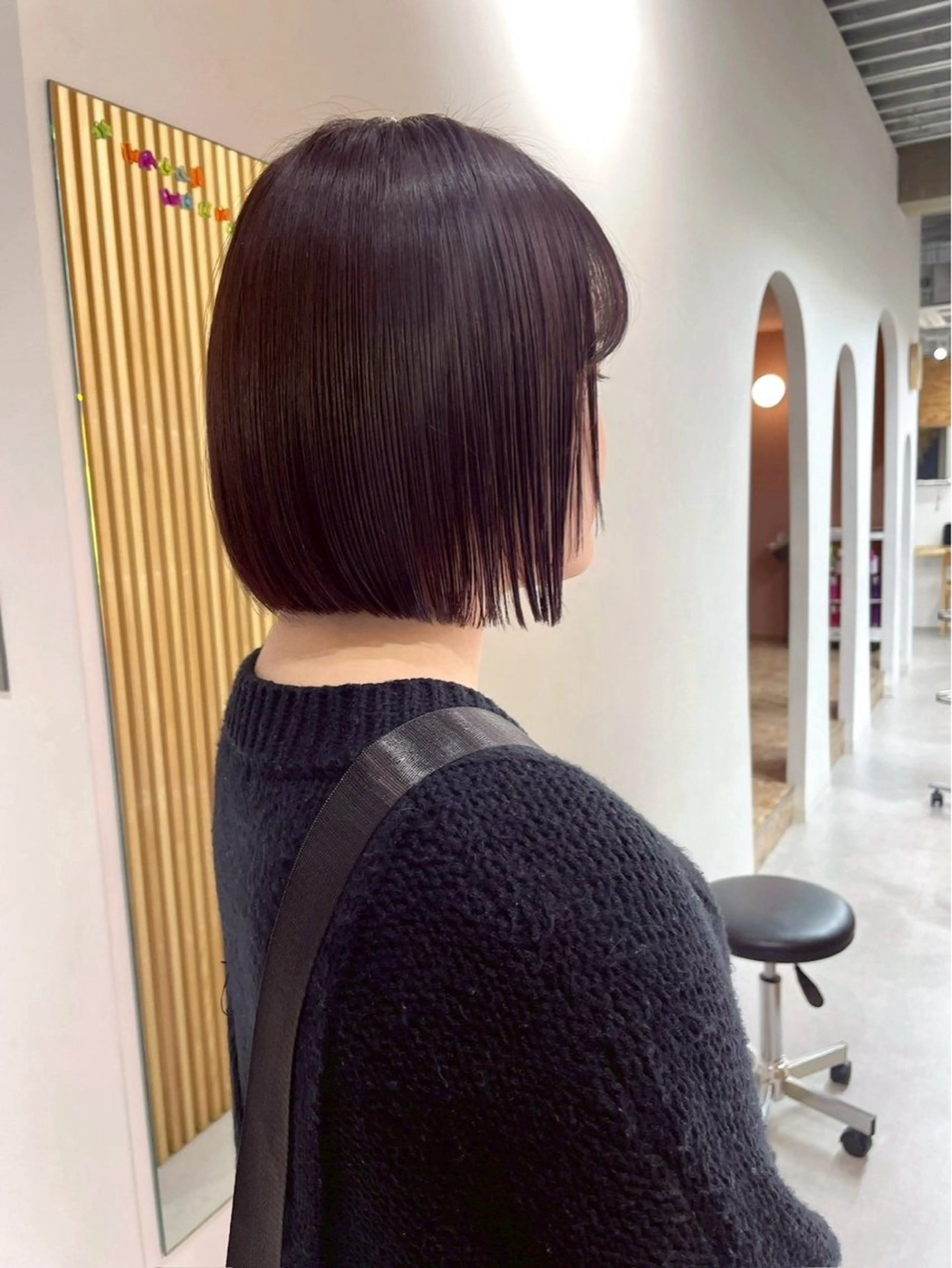 カラー AKIRA☀️ 艶/うるおい/カラーのヘアスタイル
