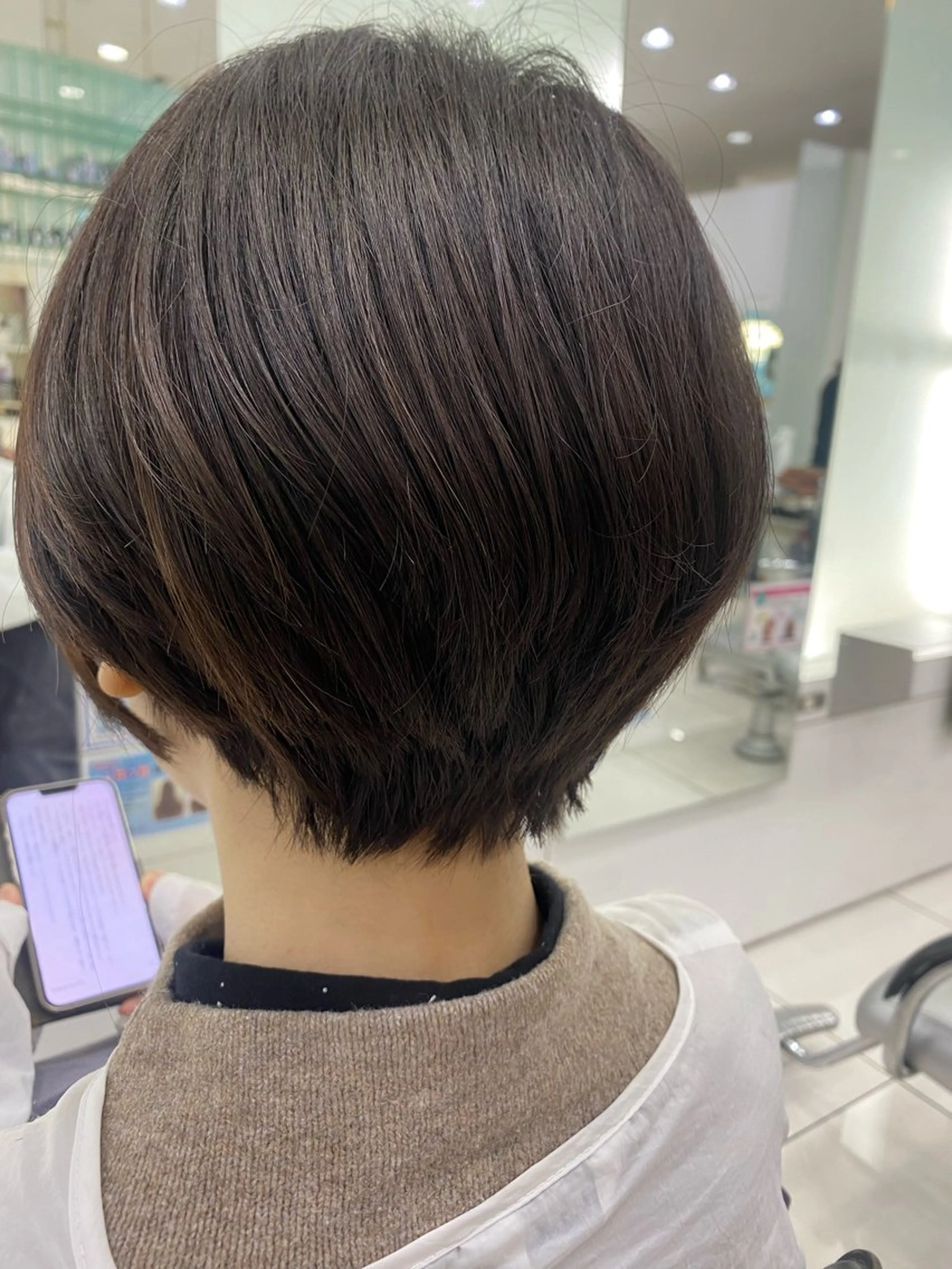 ショート カット トリートメント 🦄艶髪育毛🌟縮毛 /ショート/駒井のヘアスタイル