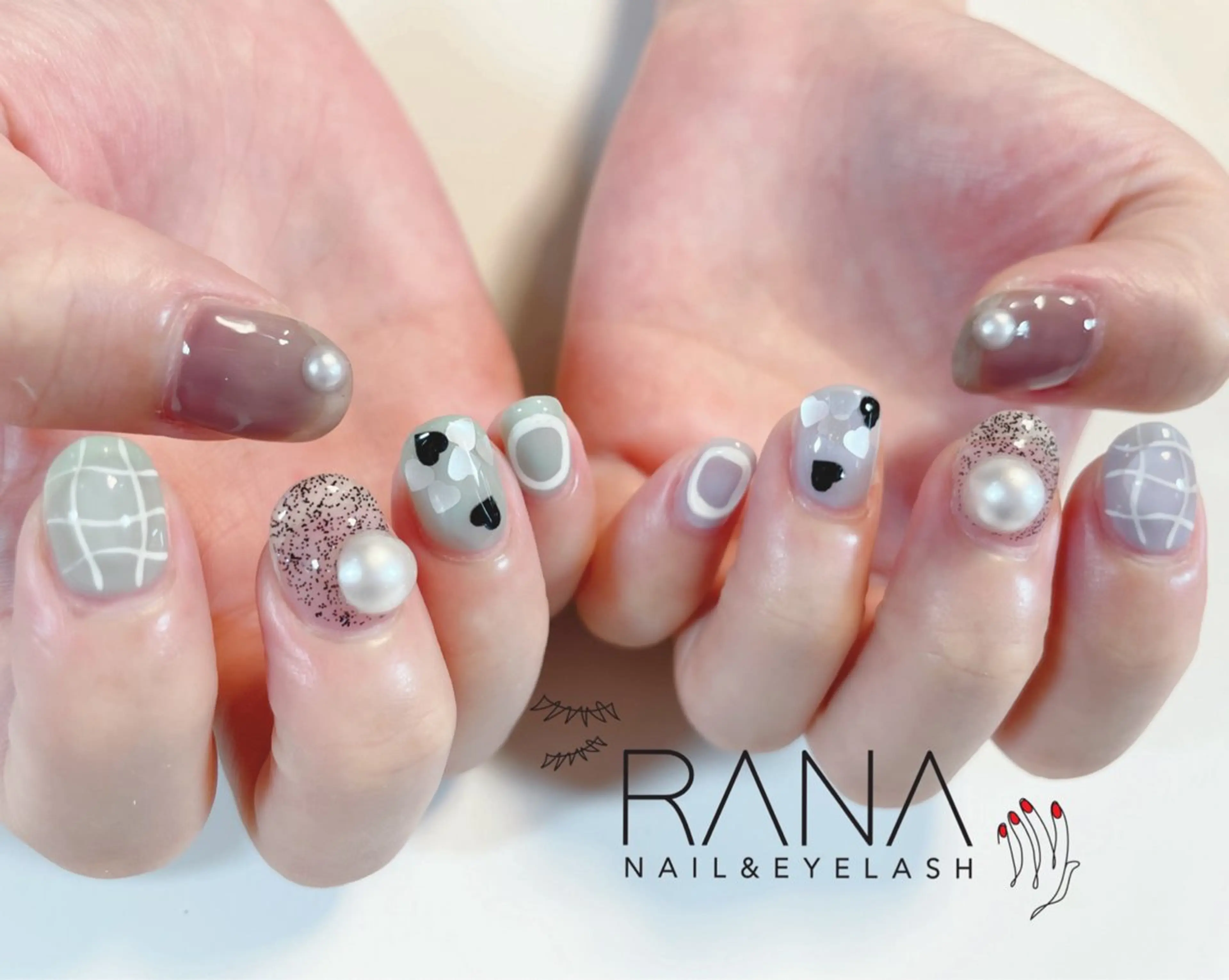 ネイル Nail eyelash Rana所属・Konno🕊️ 【Rana】のネイルデザイン