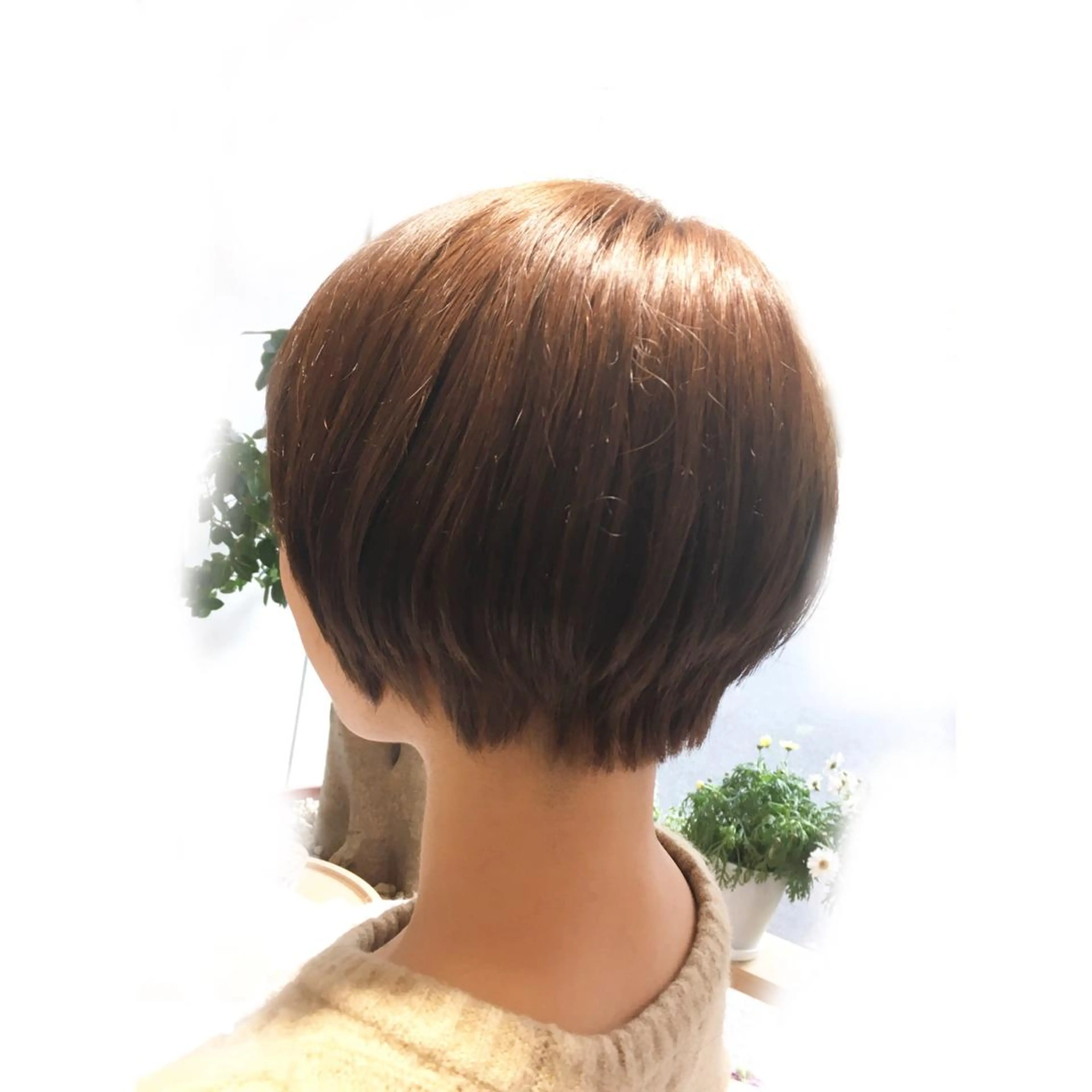 ショート ショートヘア カット 安永 涼のヘアスタイル