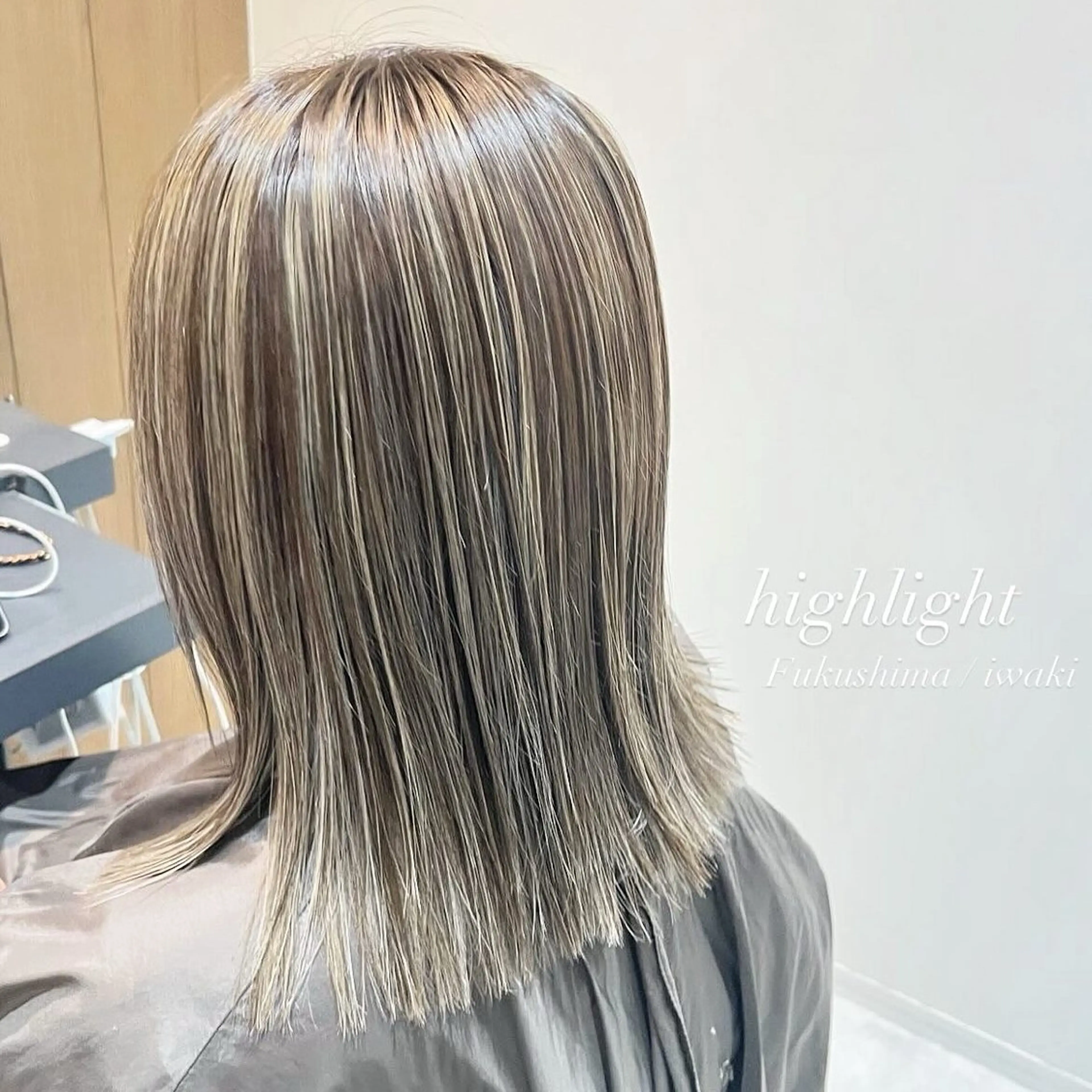 ミディアム neul所属・【neul】 NOAのヘアスタイル