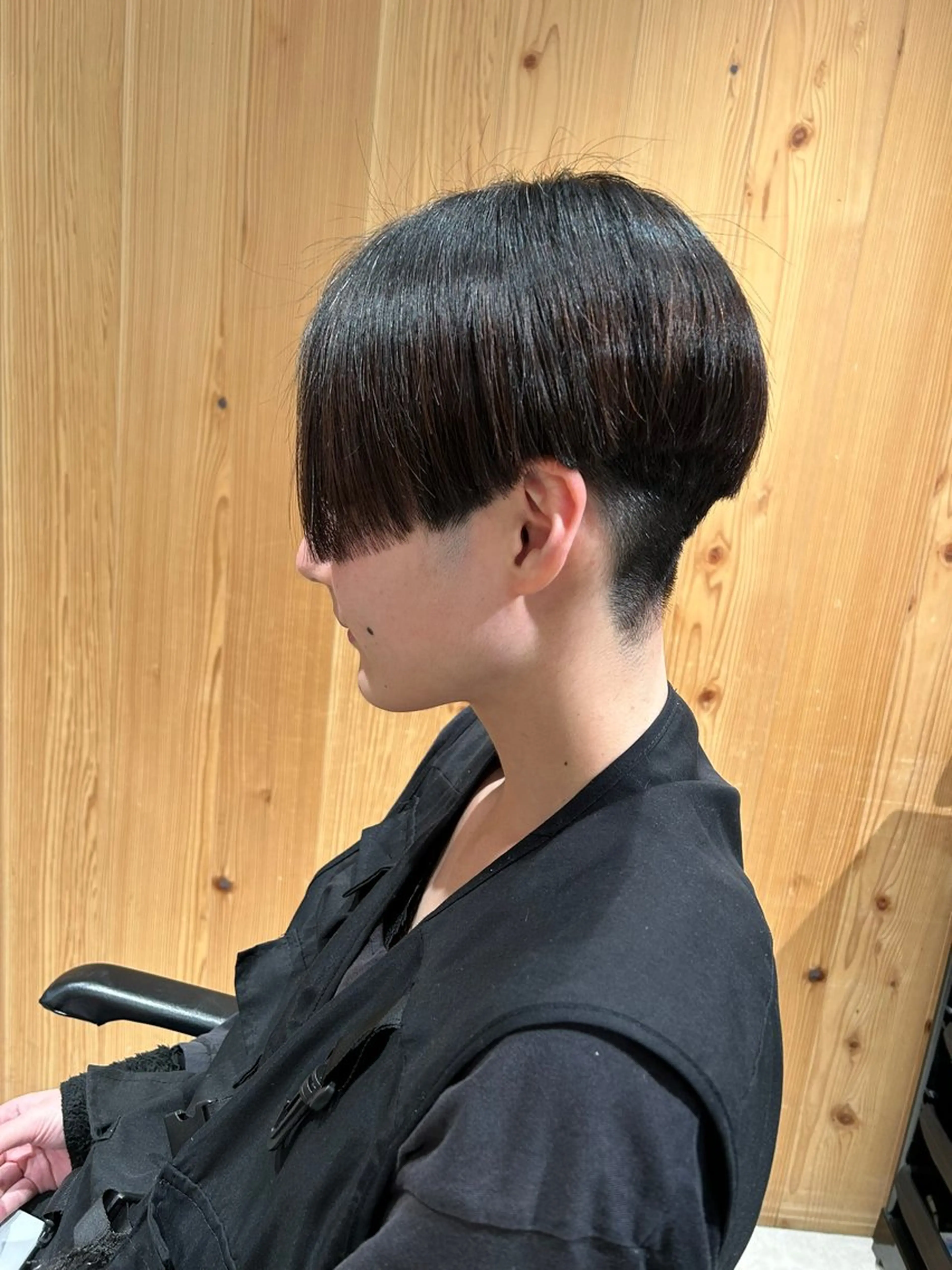 ショート ハンサムショート ショートヘア カット ヘアカラー トリートメント ヘッドスパ GO TODAY SHAIRE SALON 渋谷モディ所属・スキバサミを使わない カット🌼唯🌼のヘアスタイル