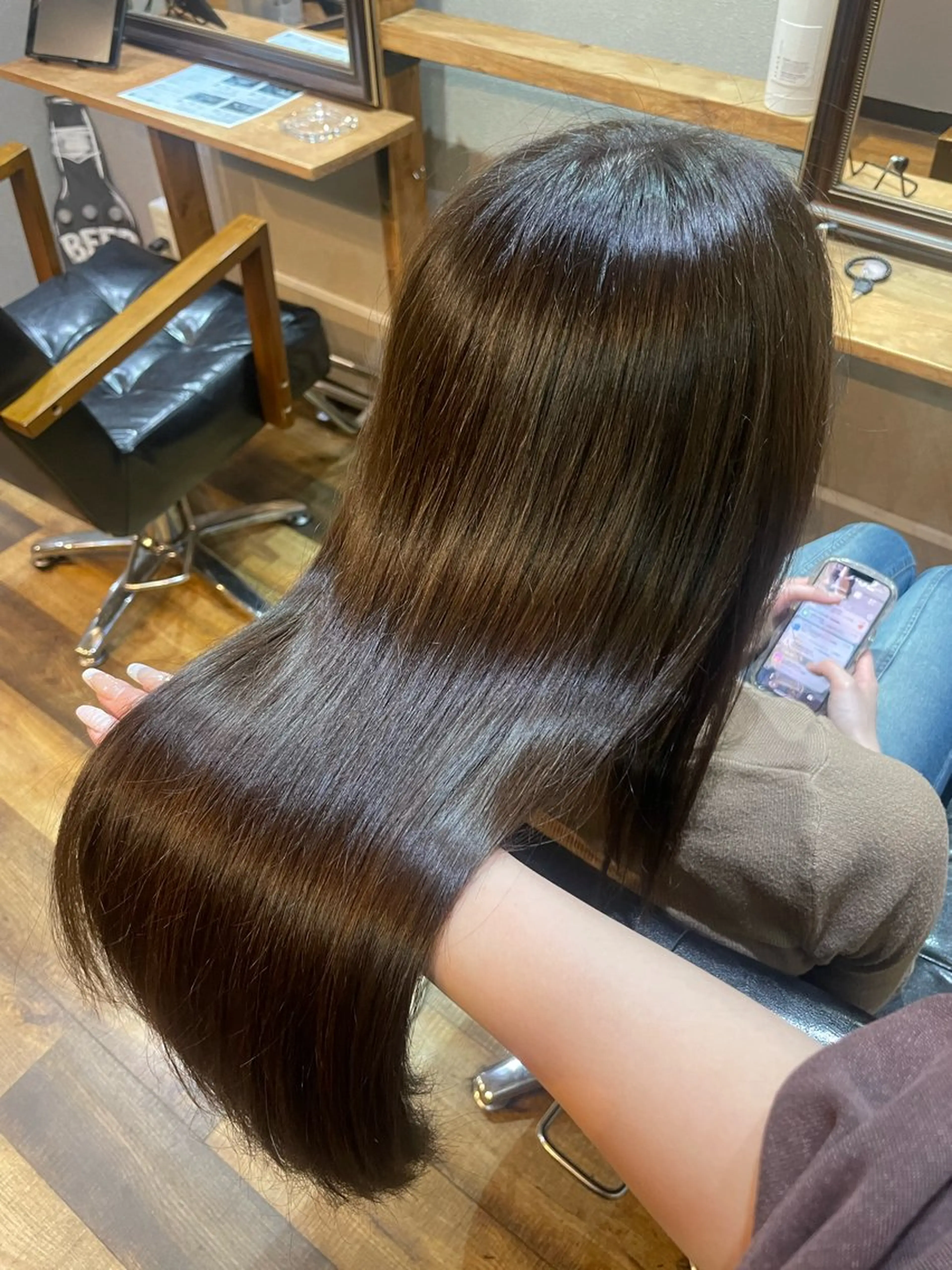 ロング カラー ヘアカラー MIKA 💫艶透明感カラーのヘアスタイル