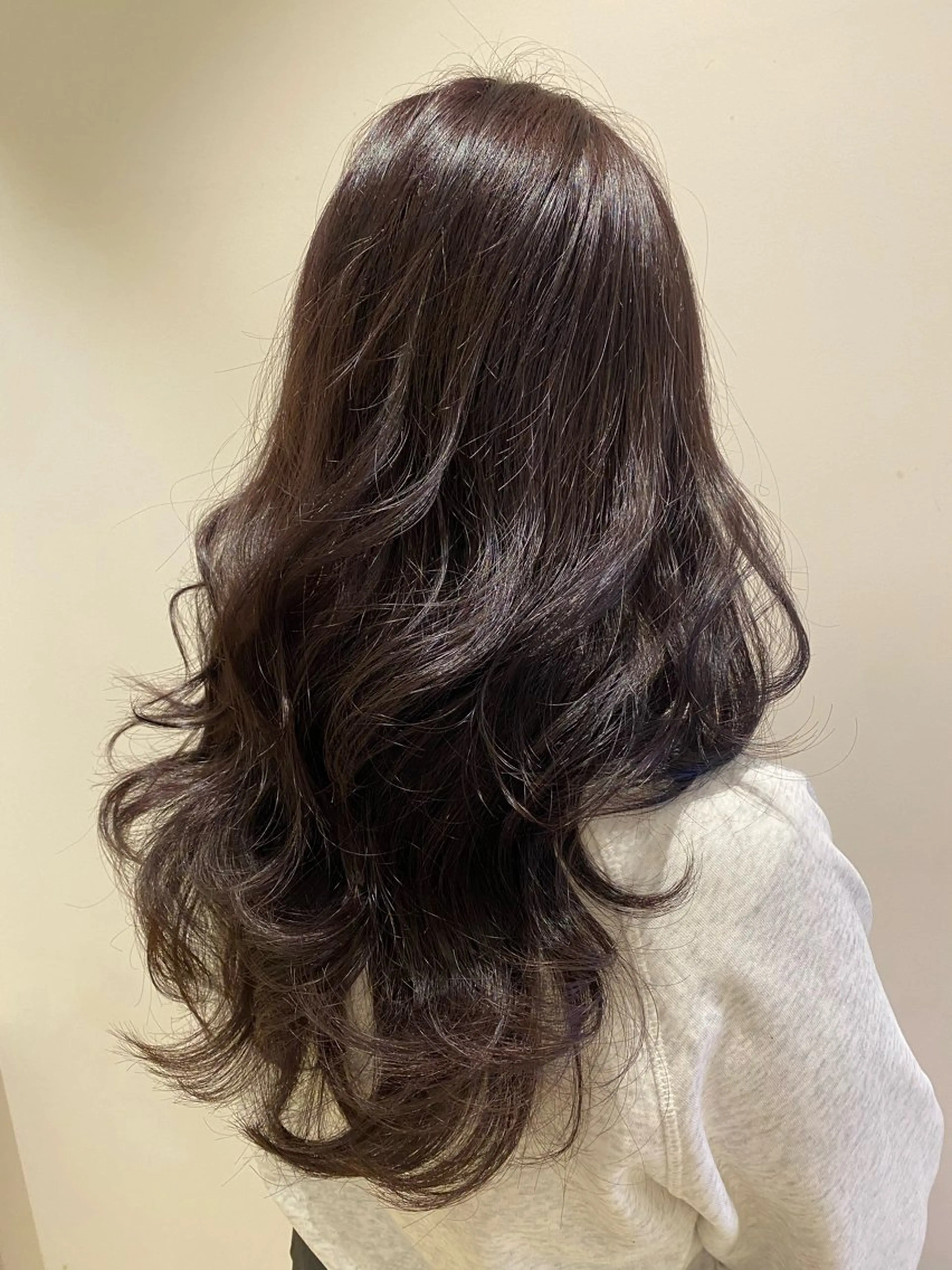 ロング カラー ラベンダーカラー ヘアカラー トリートメント 艶髪🌿美髪 大塚礼乃【西荻窪】のヘアスタイル