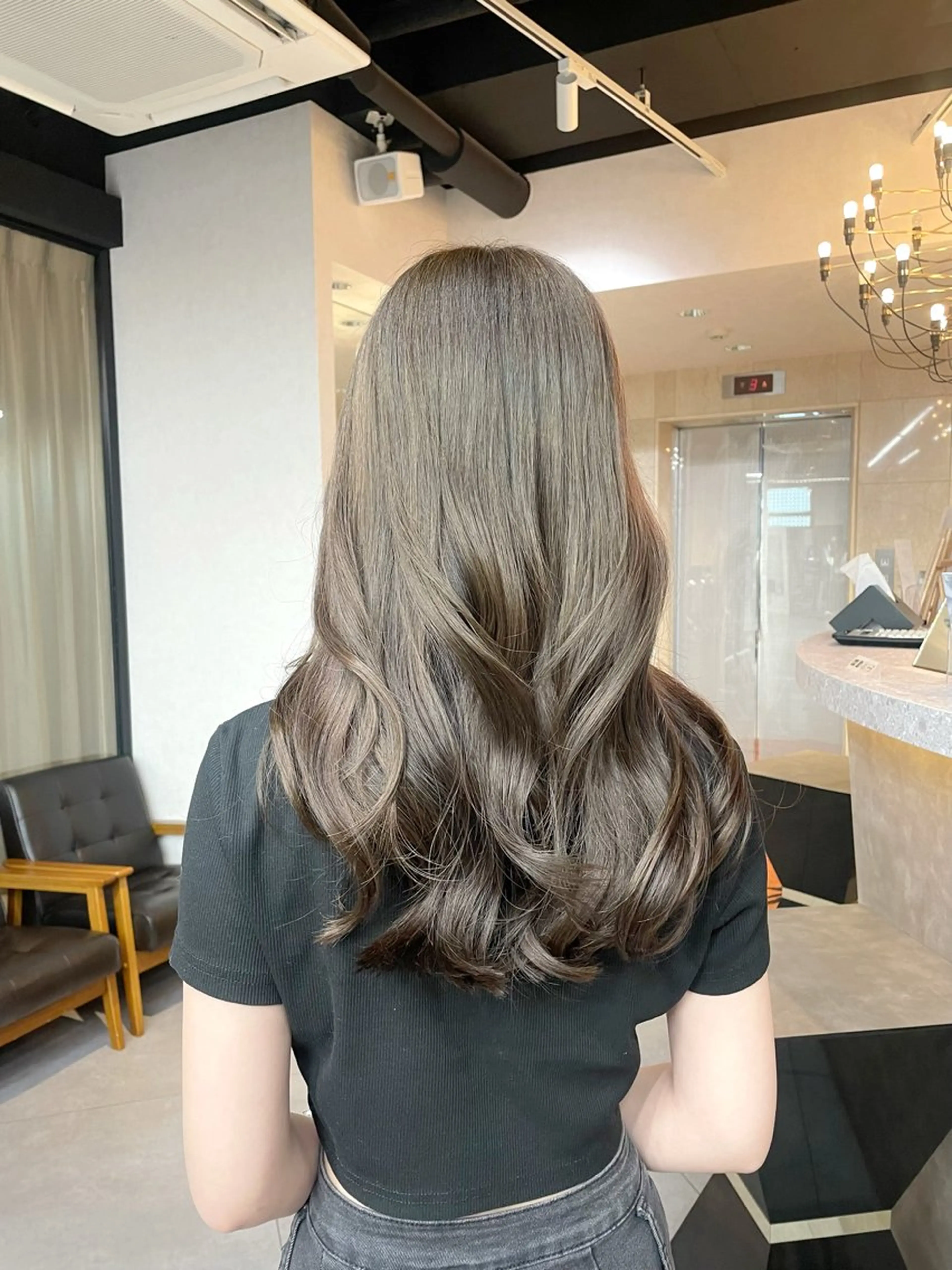 ロング カラー 心斎橋/ダブルカラー rin🎀のヘアスタイル