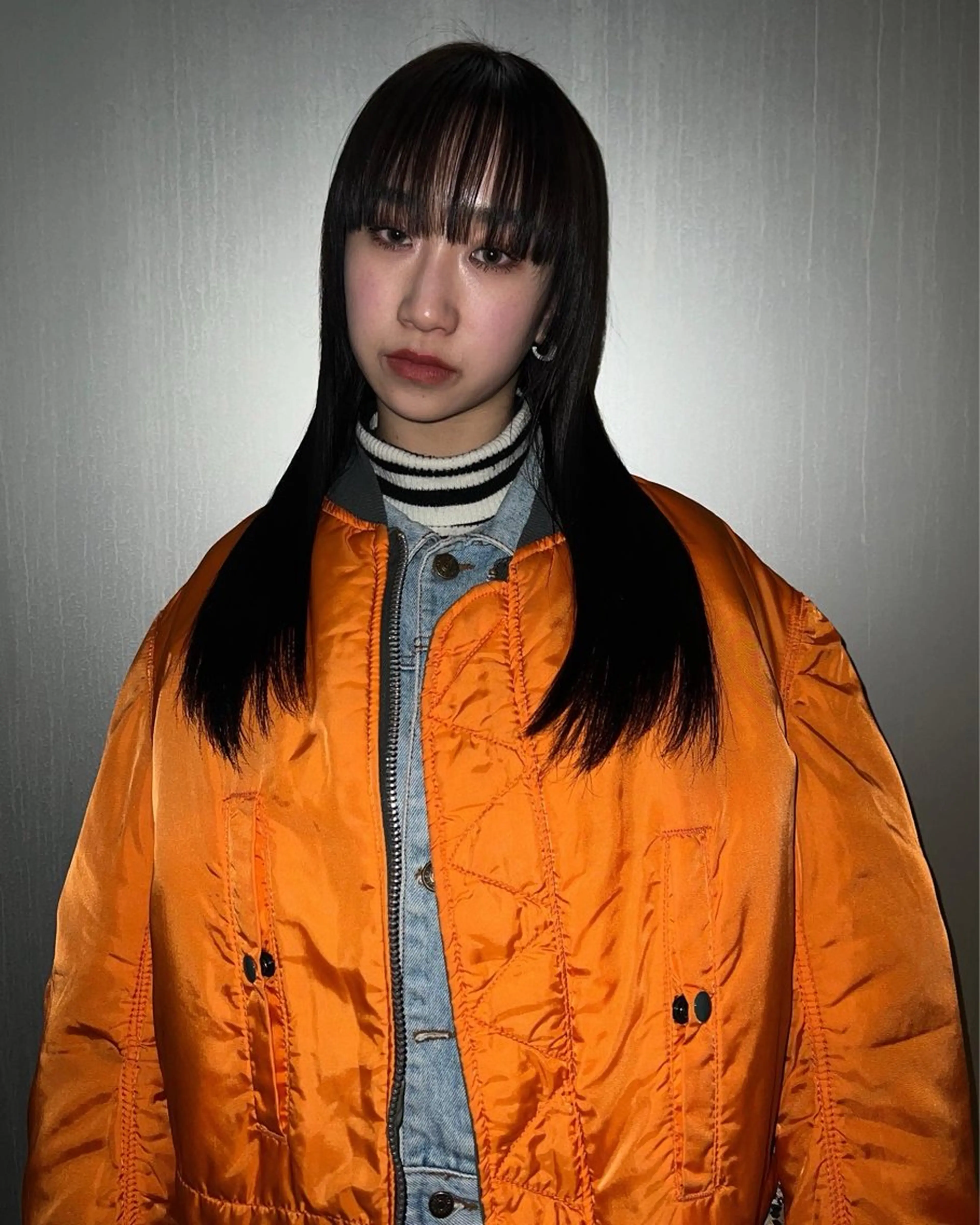 セミロング レイヤー/ 透明感SHIMAのヘアスタイル