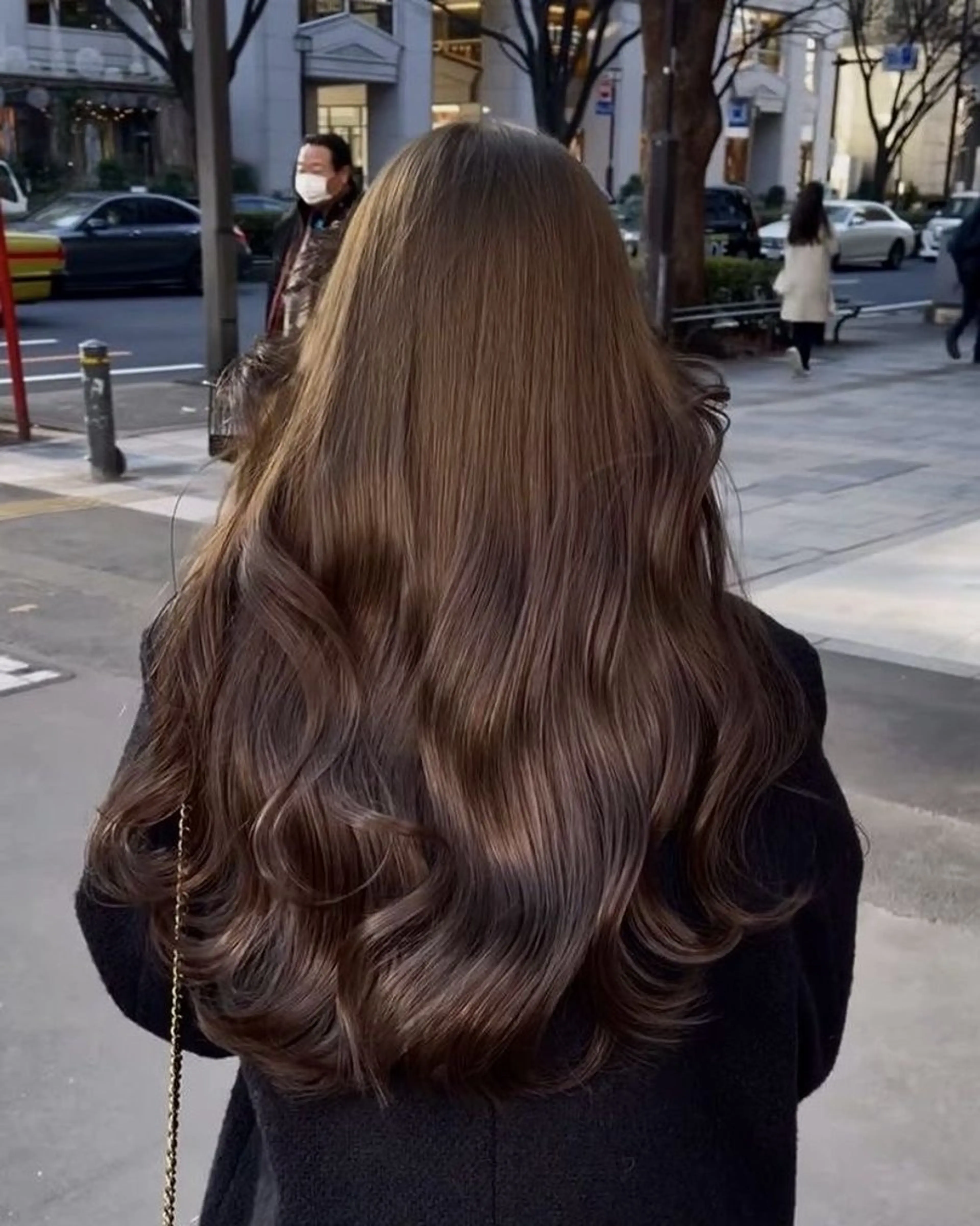 カラー ヘアカラー ヘアセット 🤍透明感グレージュ カラー🤍RINのヘアスタイル
