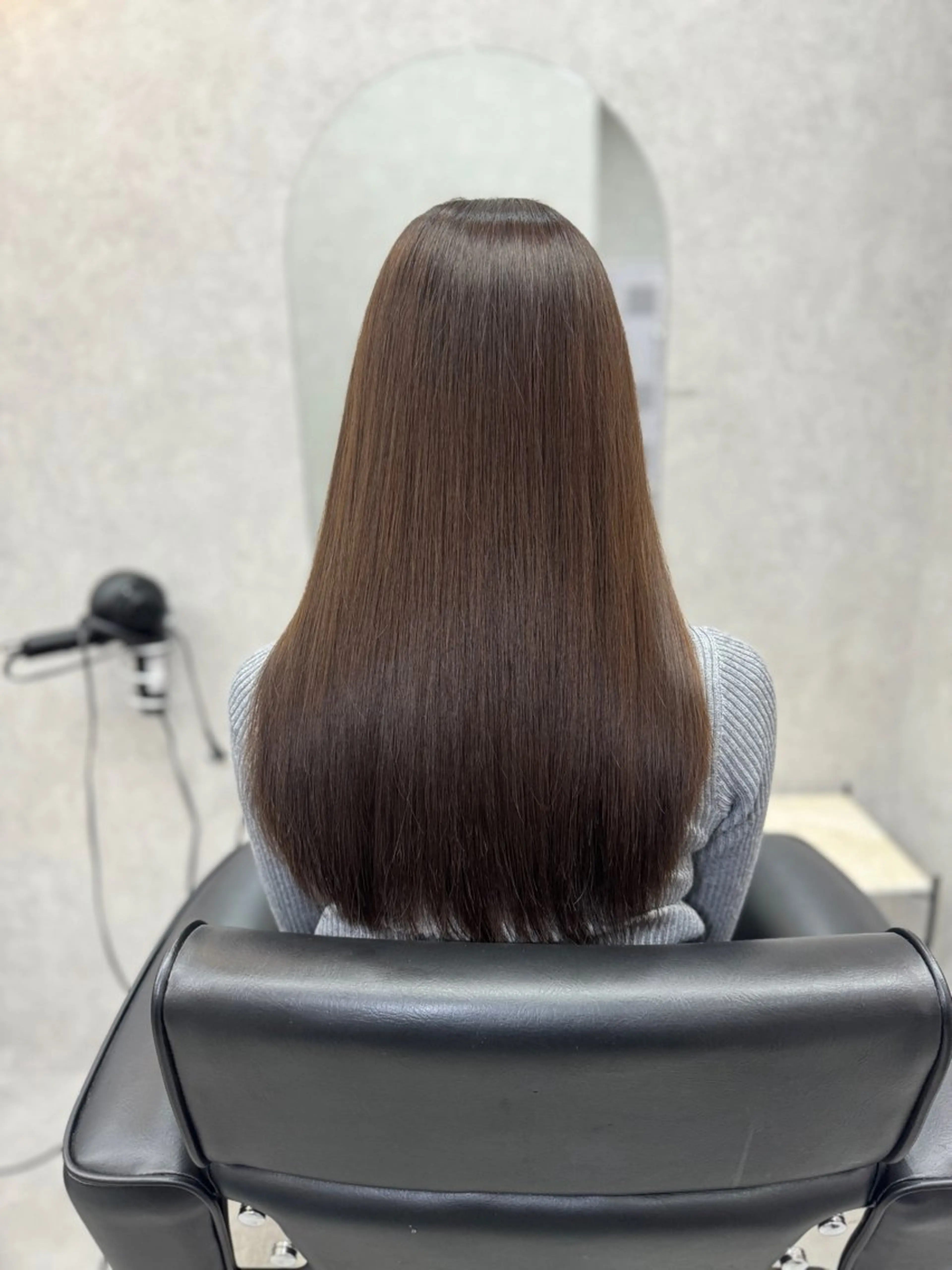 セミロング カット トリートメント TERRACE LAND所属・杉山永 船橋✖️髪質改善🫧のヘアスタイル