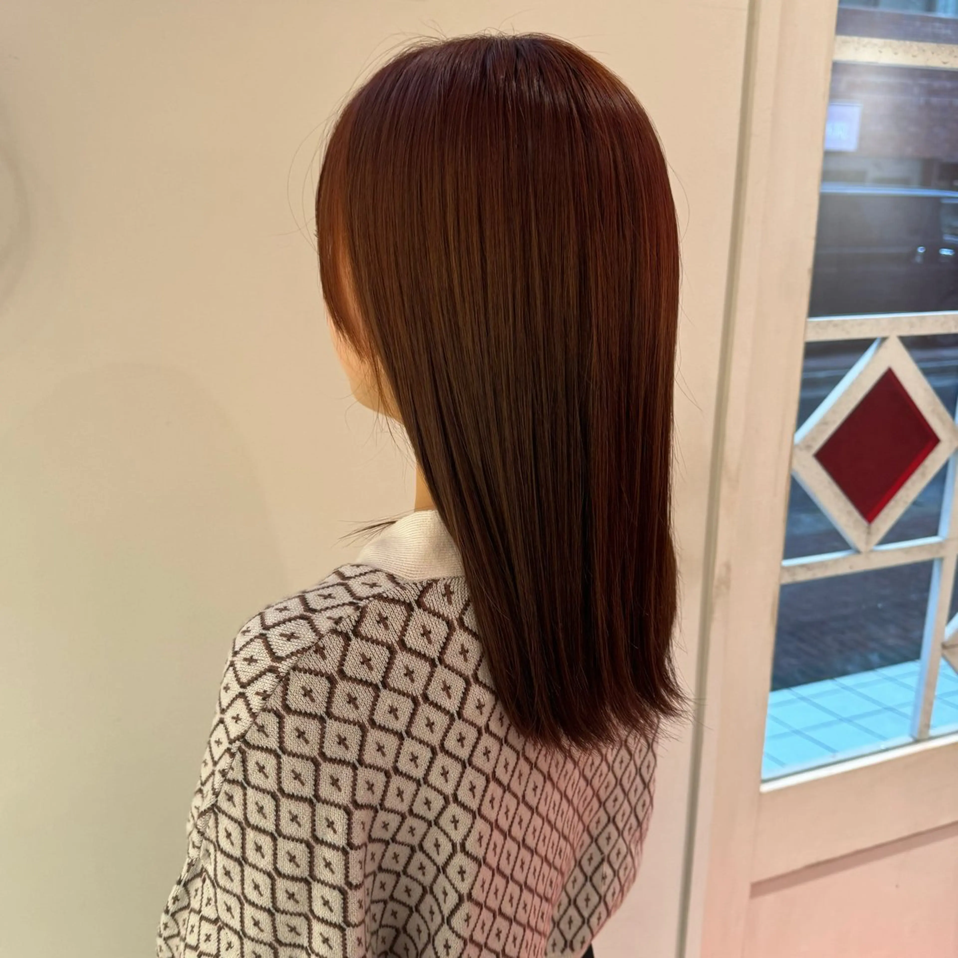 セミロング カラー 佐藤亜沙美 ✨カット&カラー✨のヘアスタイル