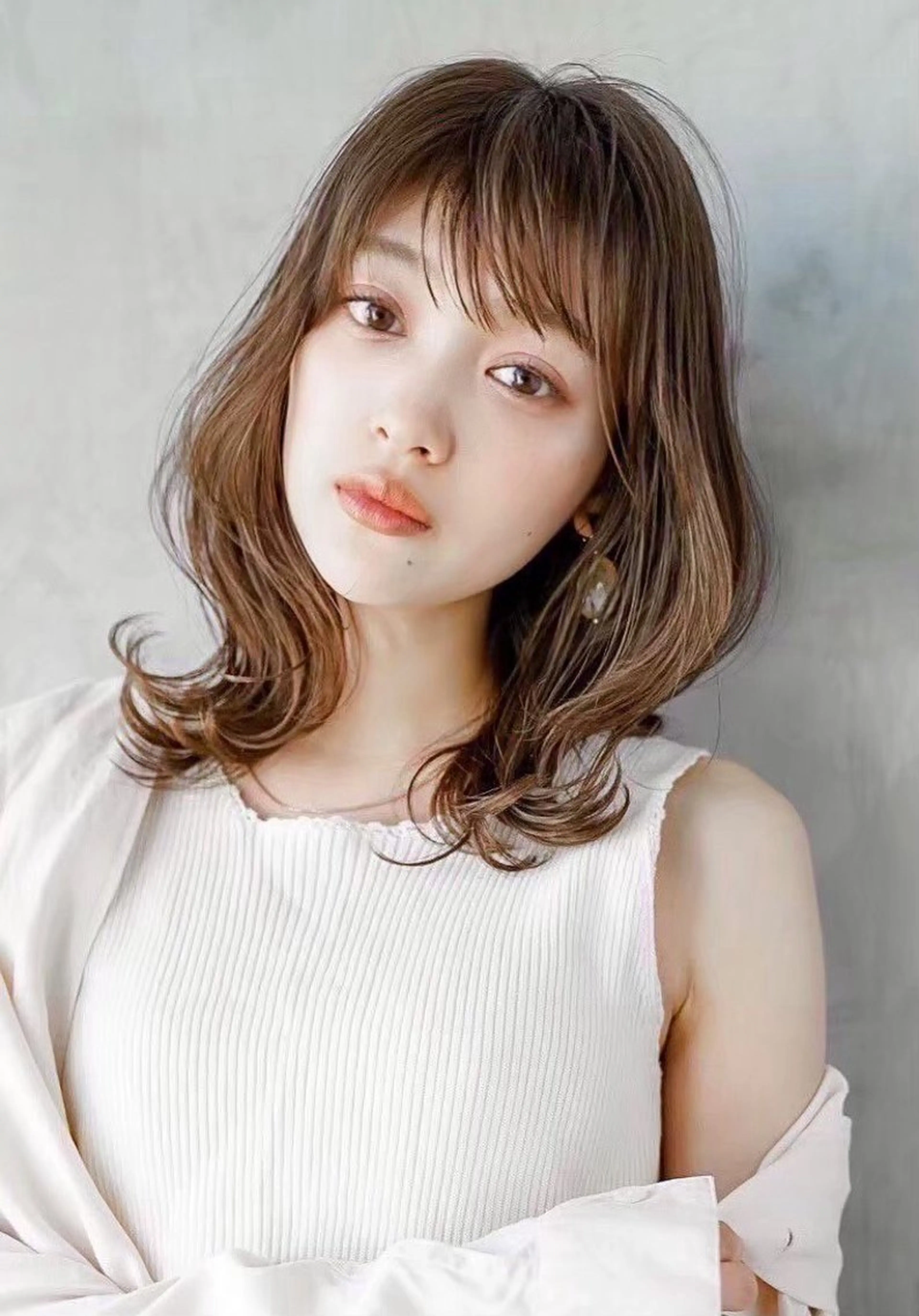 ミディアム カラー ヘアカラー トリートメント 🐈SHUSEI🐾 【GEEKS】のヘアスタイル