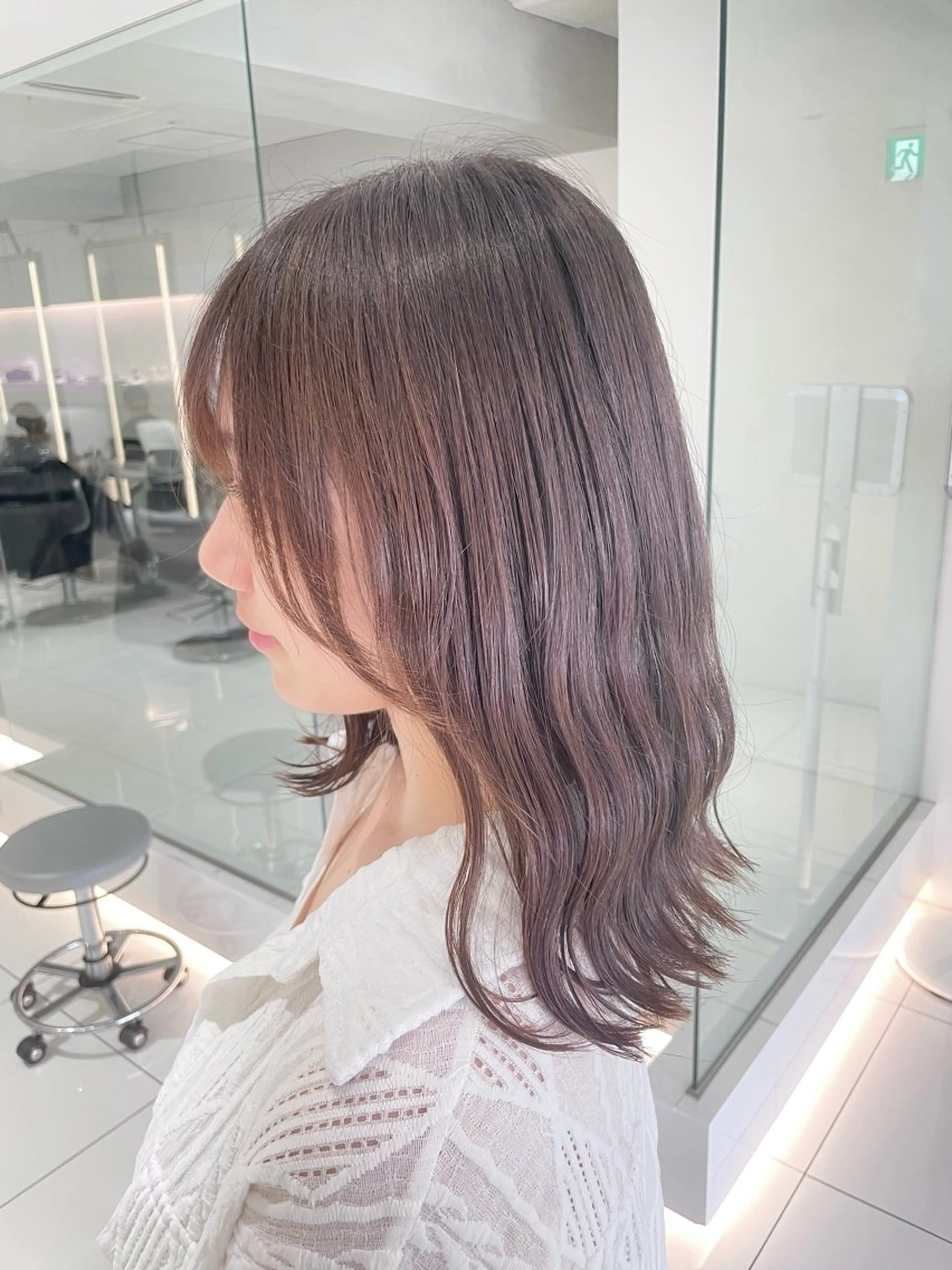 セミロング カラー ヘアアレンジ .⋆⟡💖 Marin💖⟡⋆.のヘアスタイル