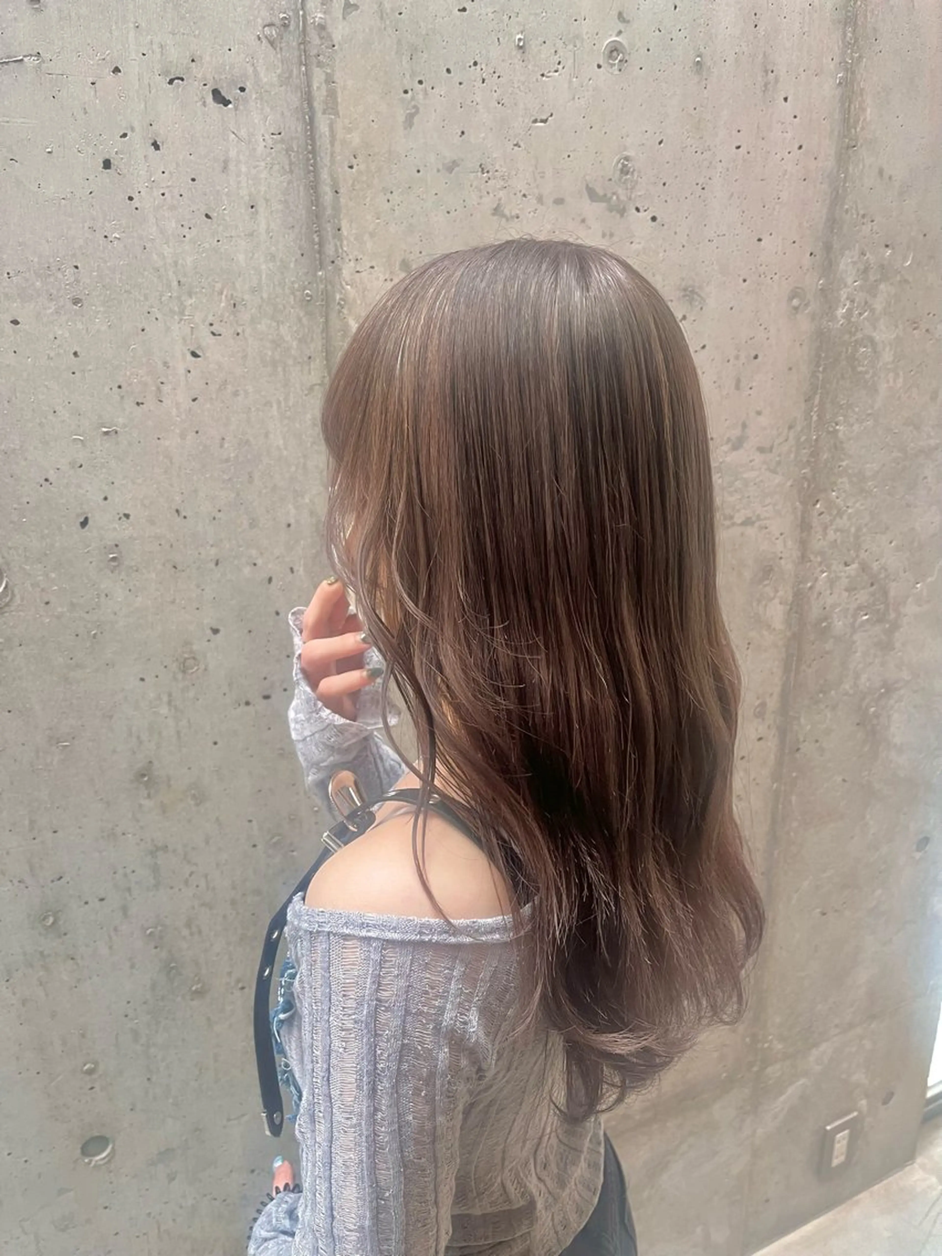 【minimo限定価格】🌈カット＋透明感カラー(ケア無し🫧)＋クイックTR💖の写真