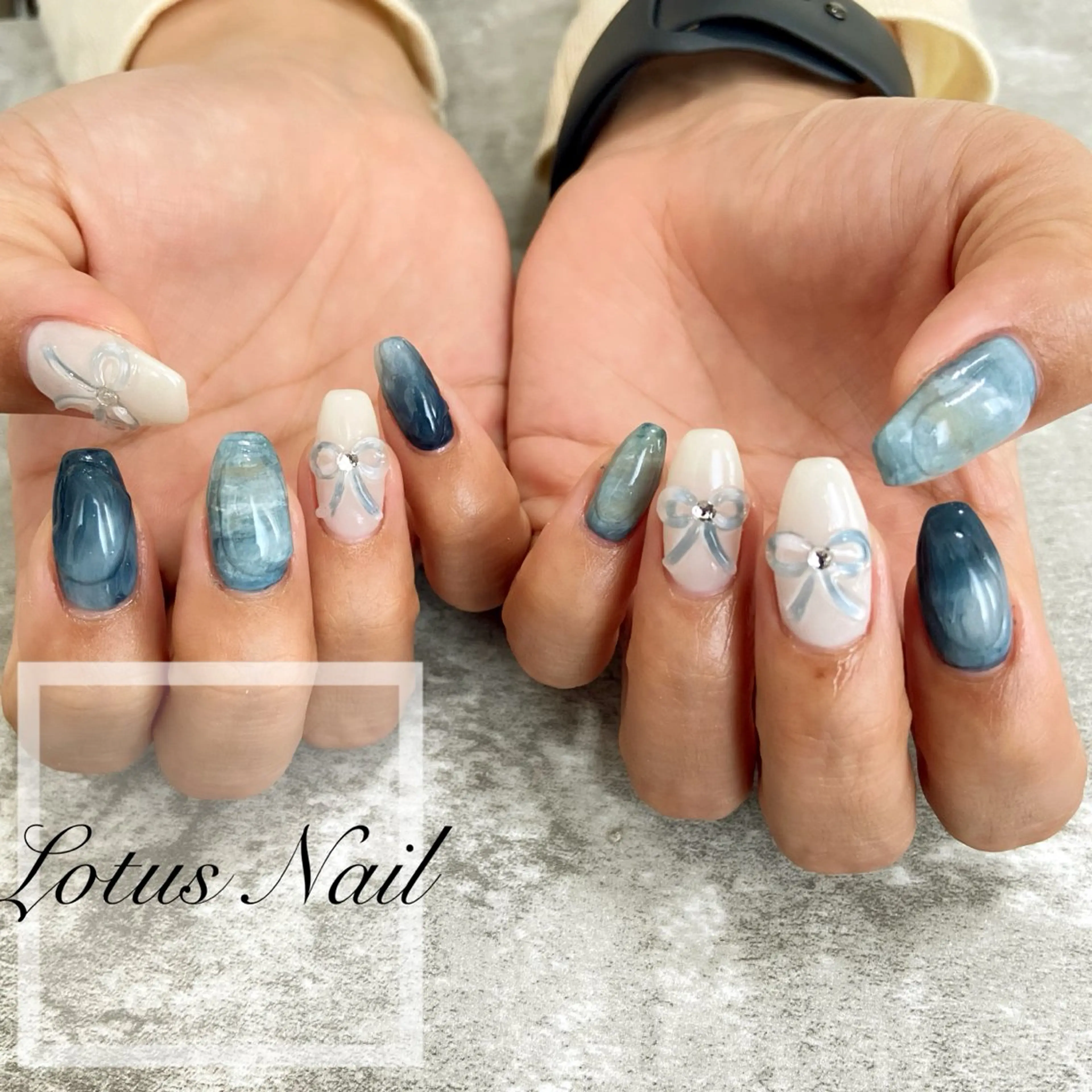 ネイル ハンドネイル Lotus Nailのネイルデザイン