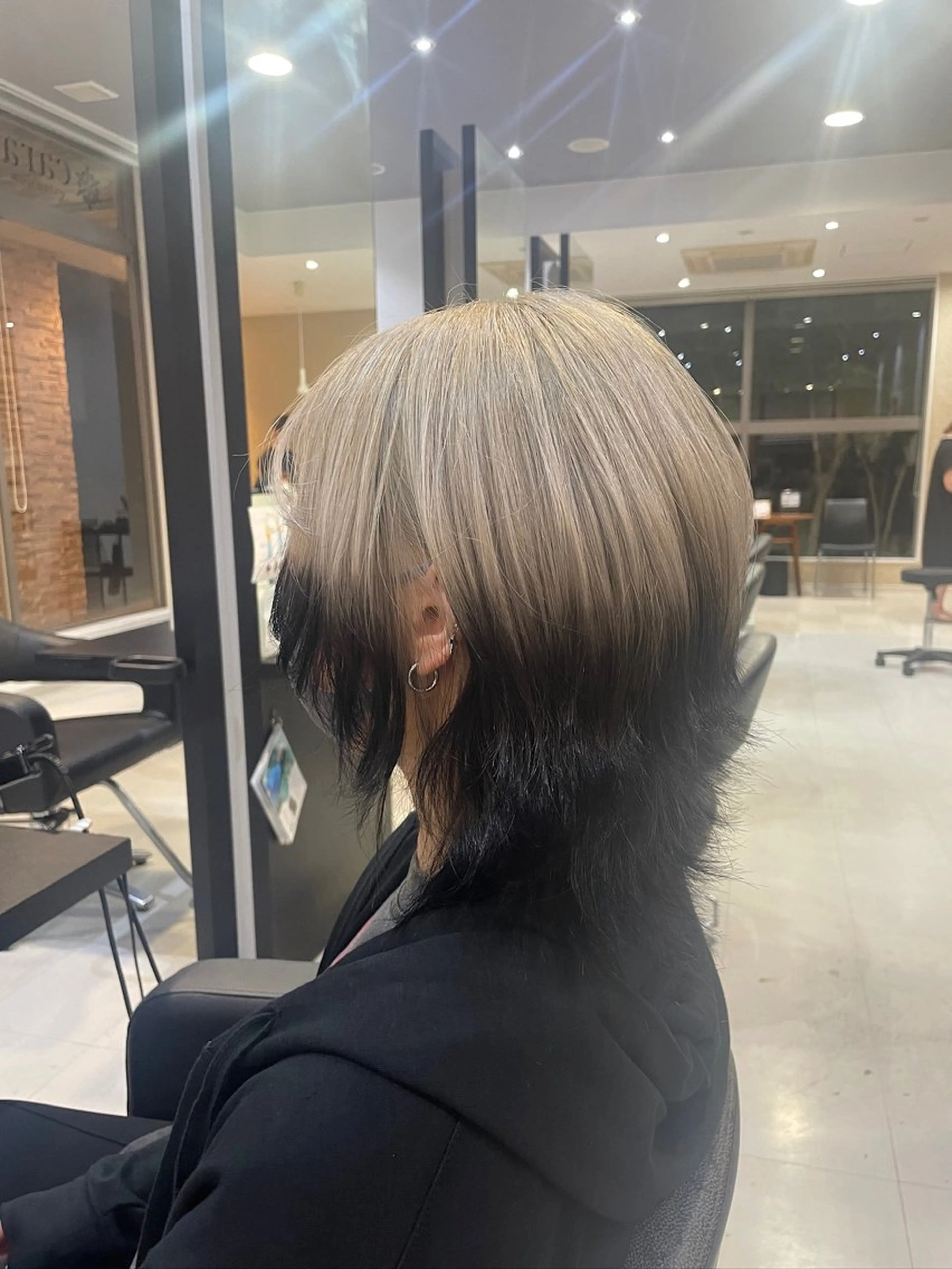 ミディアム ヘアカラー トリートメント MEKI 𓃠‪のヘアスタイル