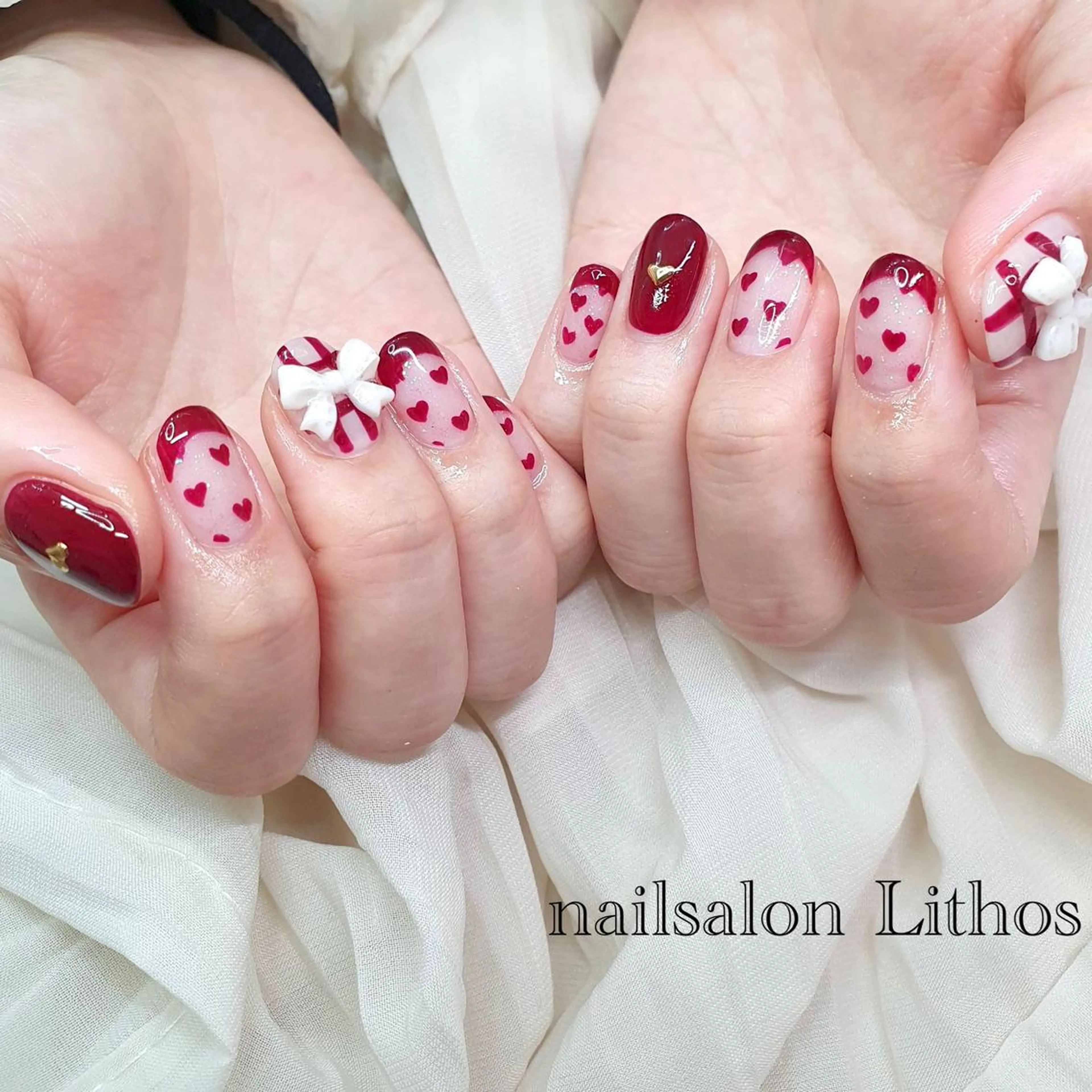 ネイル ハンドネイル nailsalon Lithos所属・nailsalon Recontreのネイルデザイン