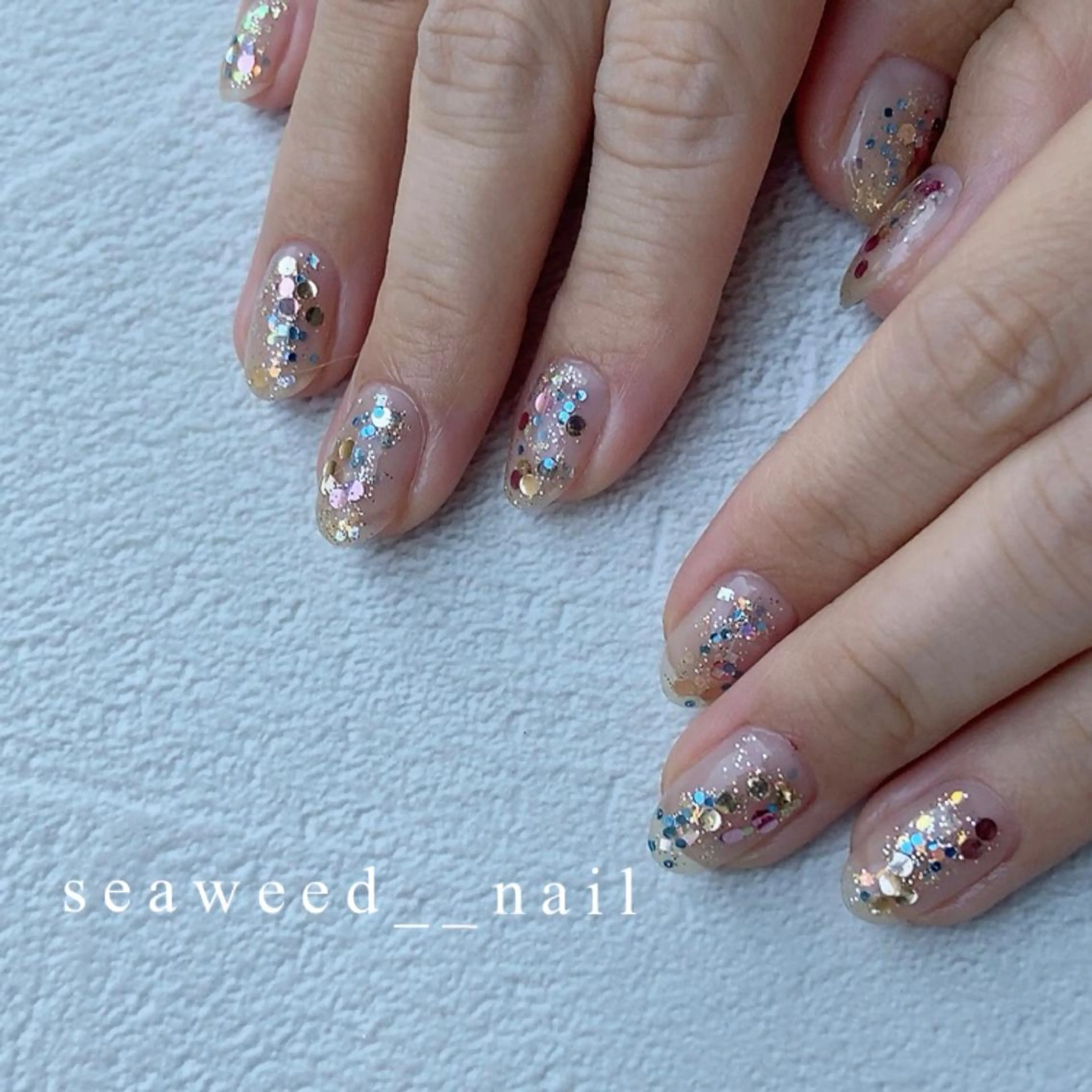 ネイル ハンドネイル seaweed nailのネイルデザイン