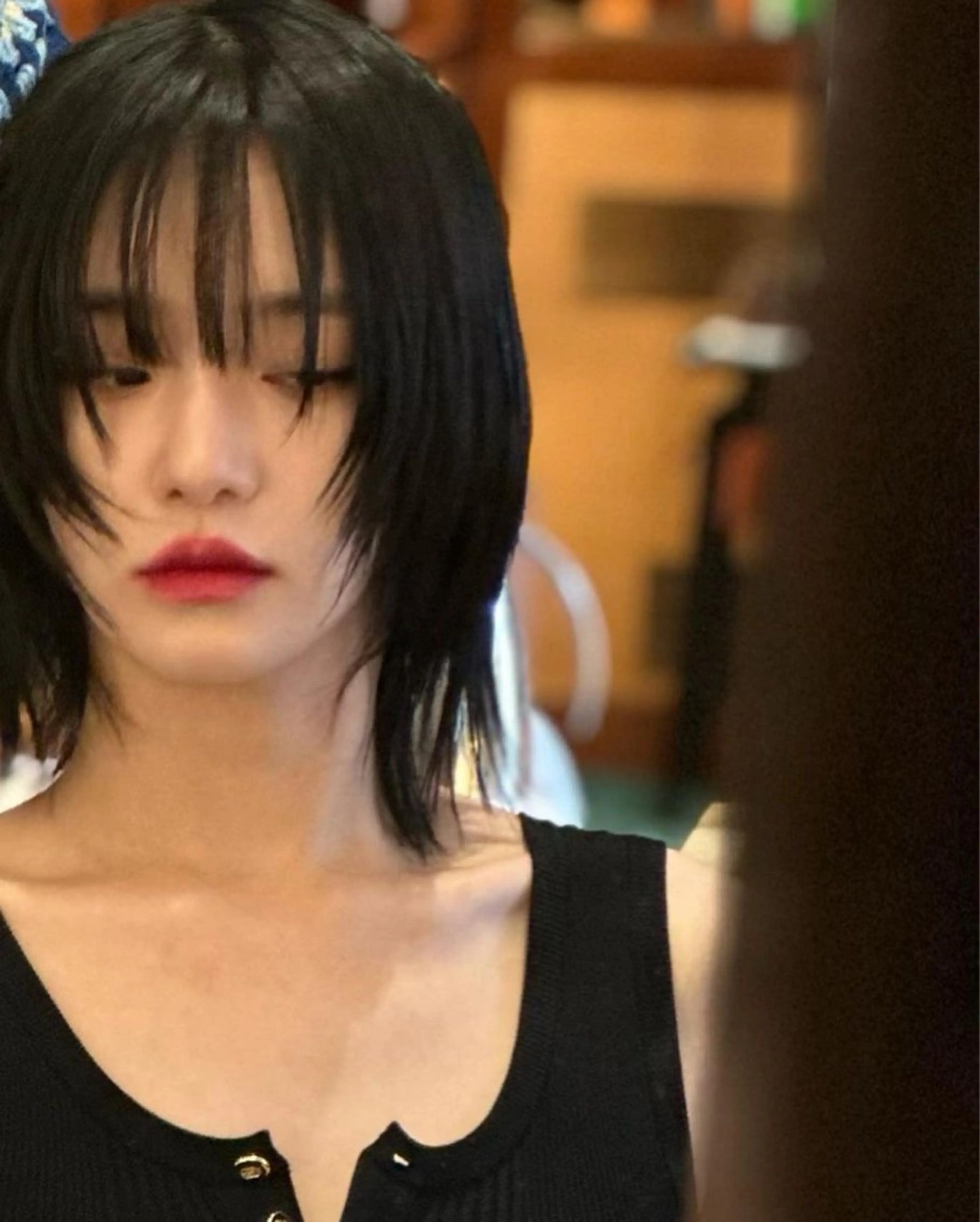 ミディアム ボブレイヤー ボブ レイヤーカット SALOWIN浦和店所属・1日5名限定美容師 miwaのヘアスタイル