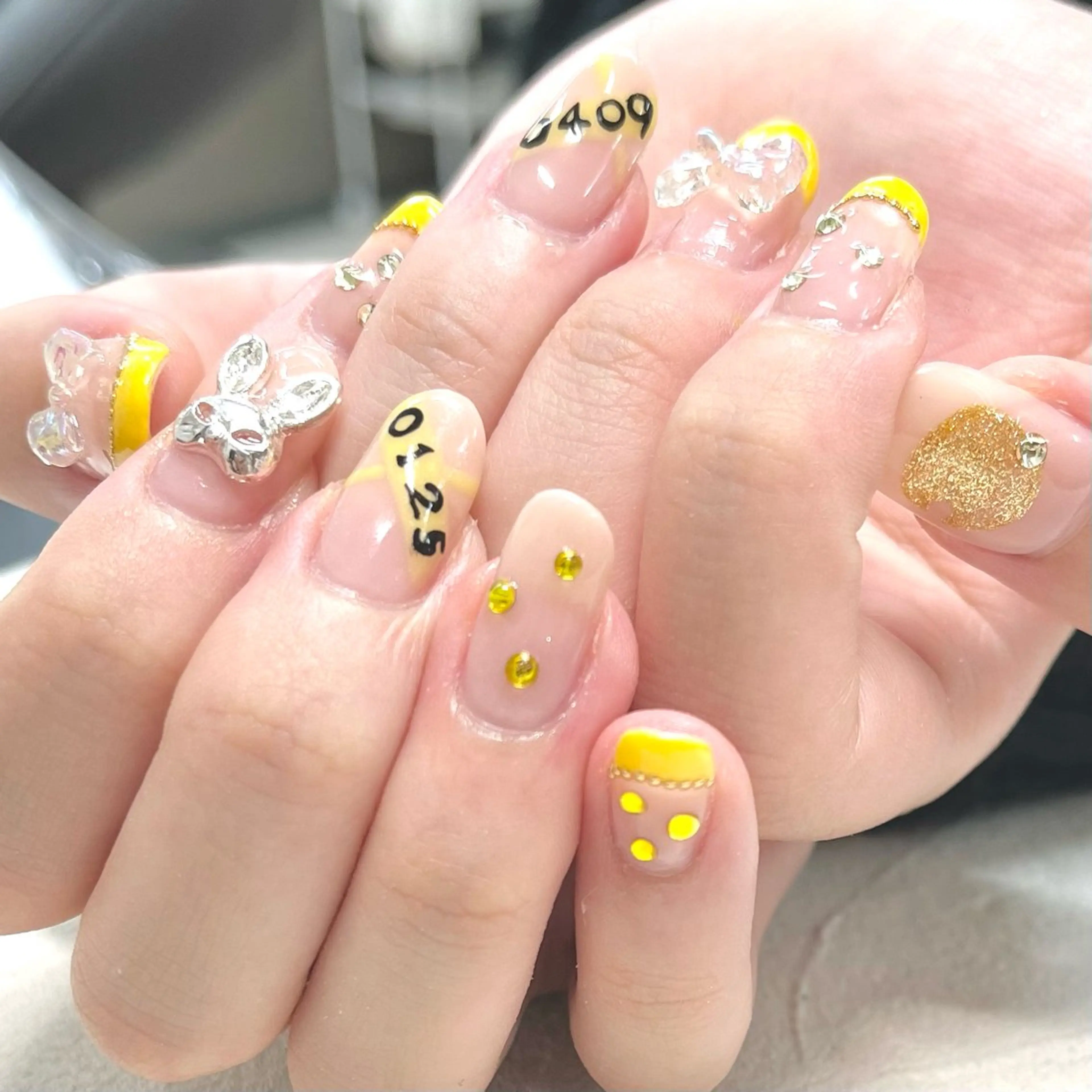 ネイル アートネイル フットネイル フレンチネイル ジェルネイル グラデーション ハンドネイル Bianca市ヶ谷店 Aiuraのネイルデザイン