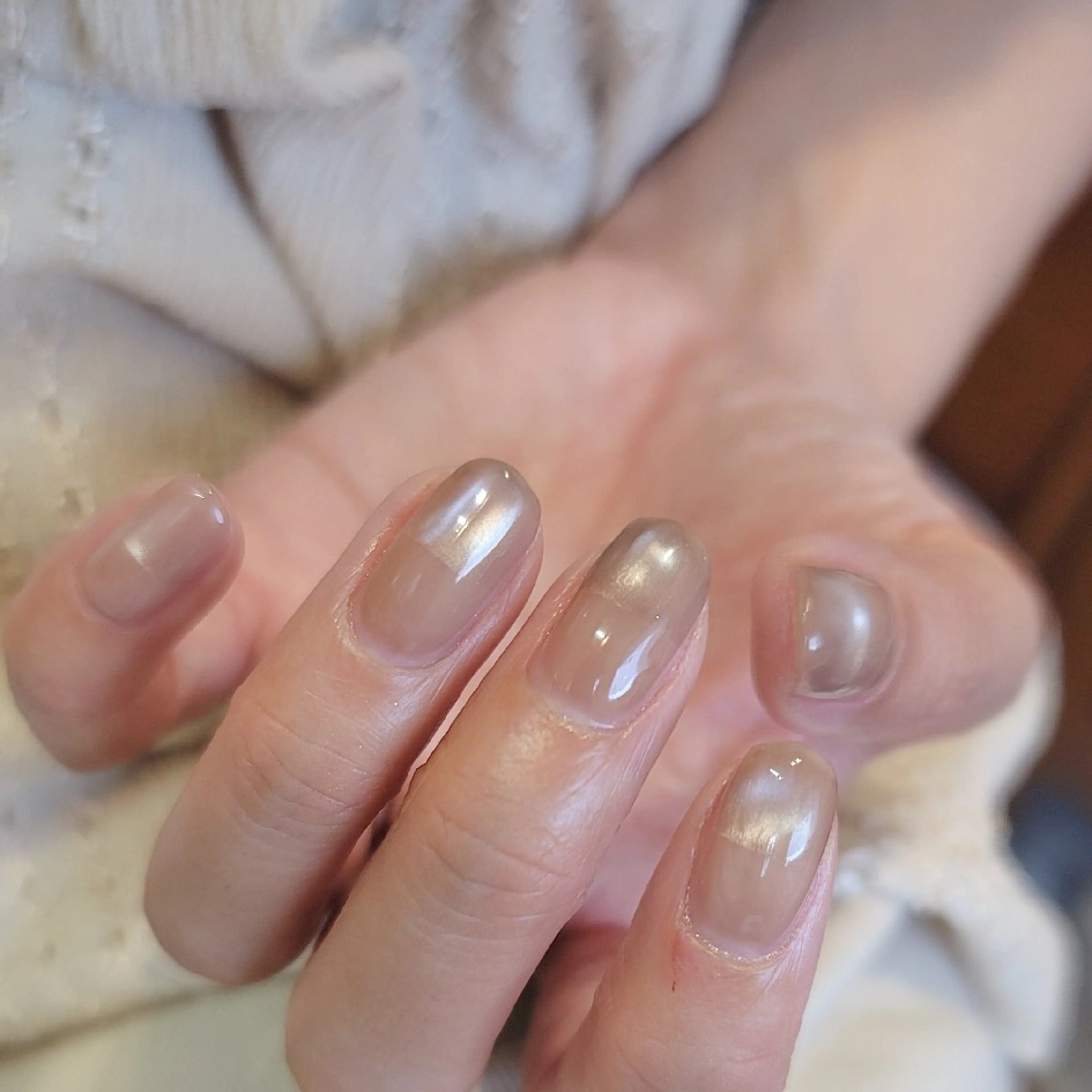 ネイル マグネットネイル 🌲🌳🚪iiit o🌲🌳🌲のネイルデザイン