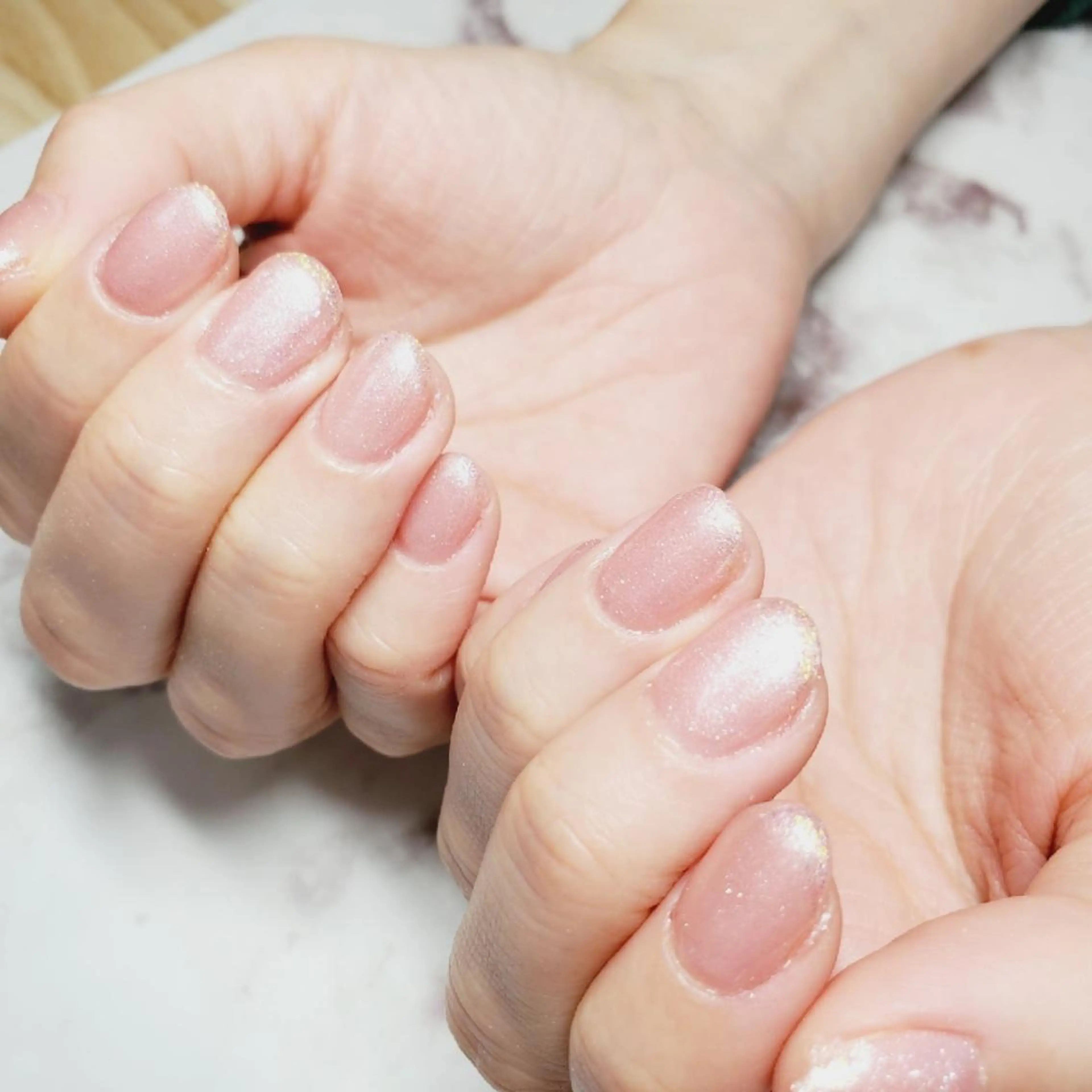 ネイル ピンク ハンドネイル ネイルサロンベルティ .ひとみのネイルデザイン