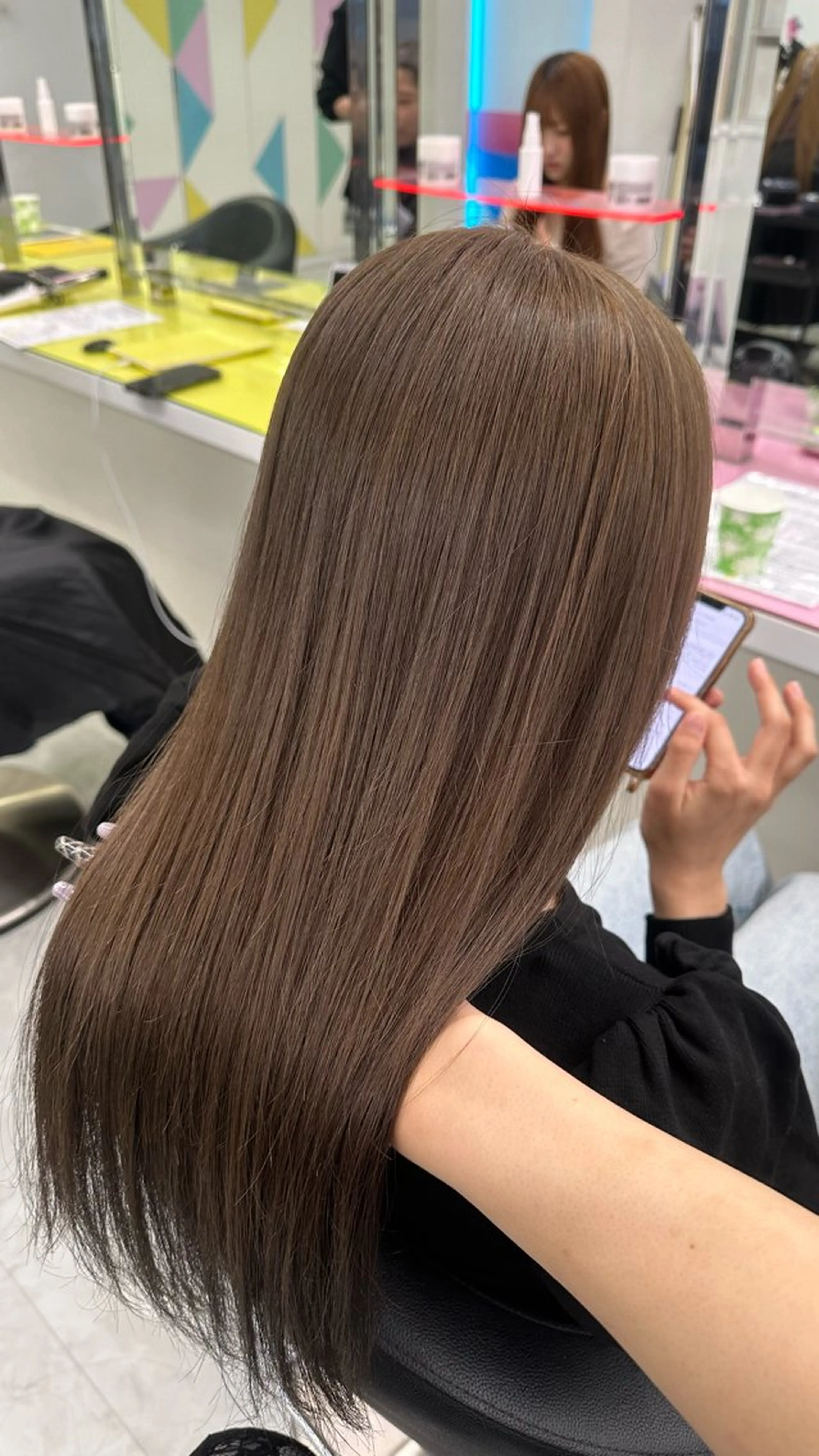 ロング カラー ハイトーン🌈メンズ カット♡Machanのヘアスタイル