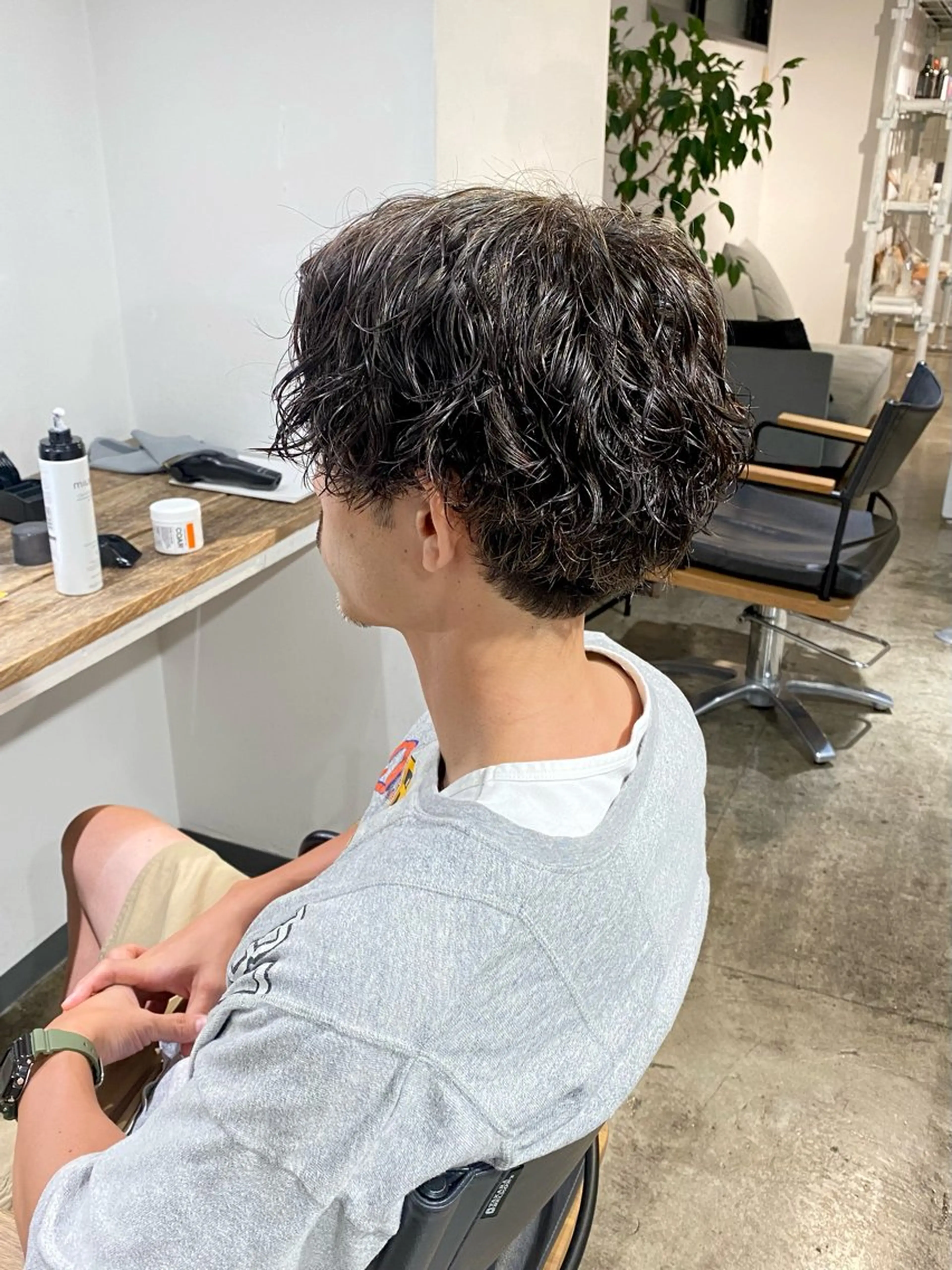 メンズ マッシュ メンズパーマ メンズツイストパーマ 波巻きパーマ ツイストパーマ カット ヘアカラー パーマ トリートメント 骨格補正施術/メンズ 専門美容師/YUYAのヘアスタイル