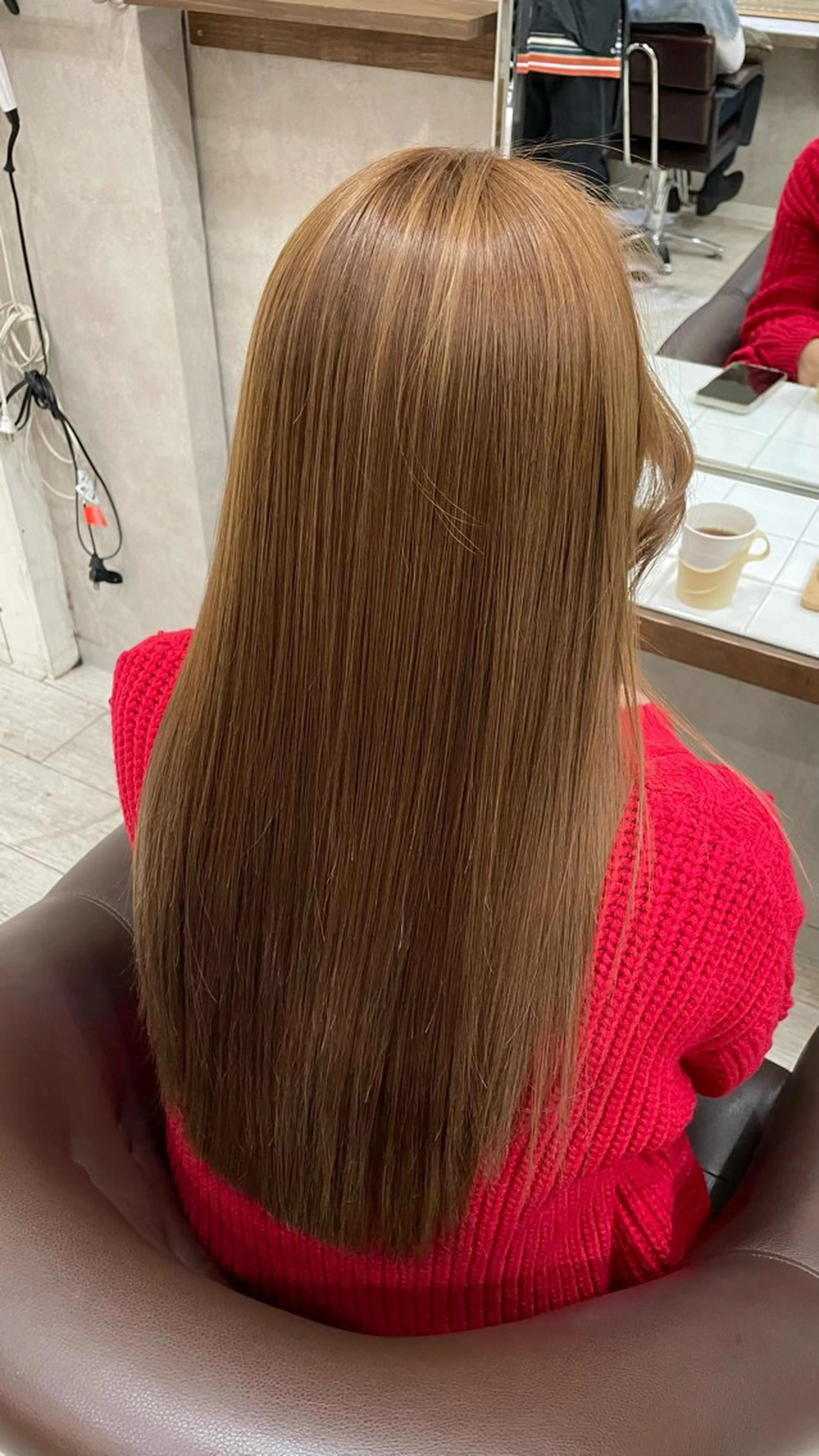 one color ＋　Aujua treatmentの写真