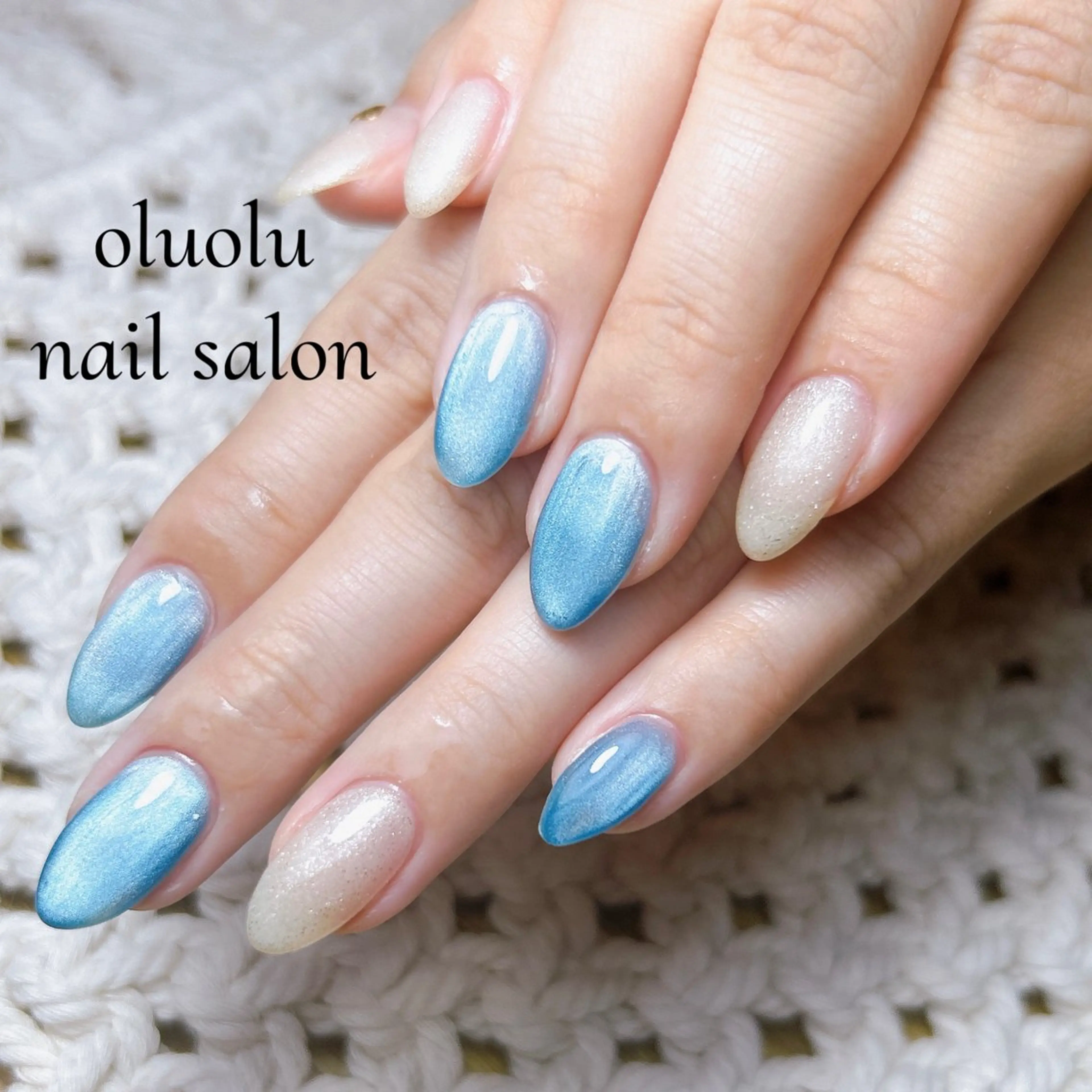 ネイル マグネットネイル oluolu nailsalonのネイルデザイン