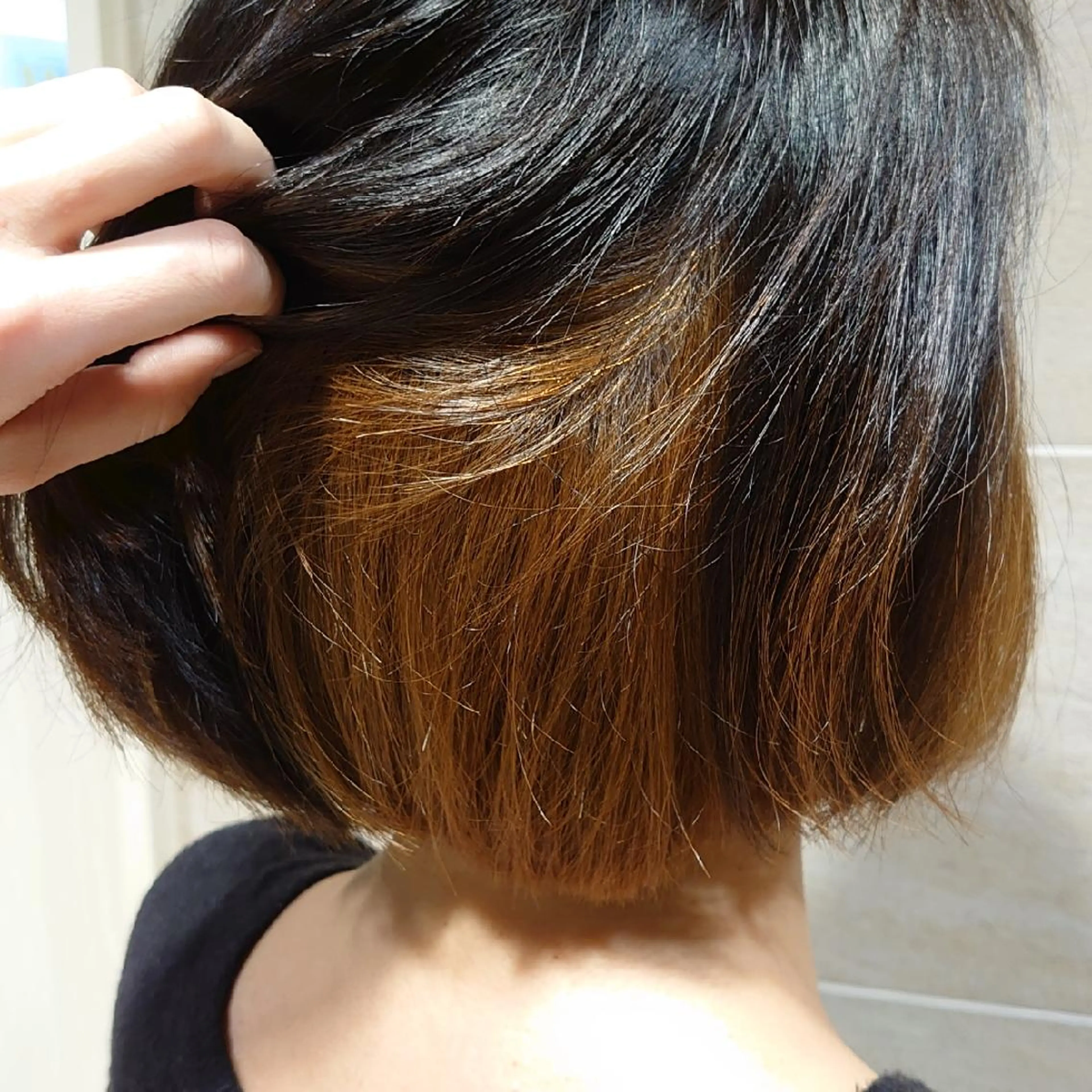 ミディアム カラー ヘアカラー 宮本  星羅のヘアスタイル
